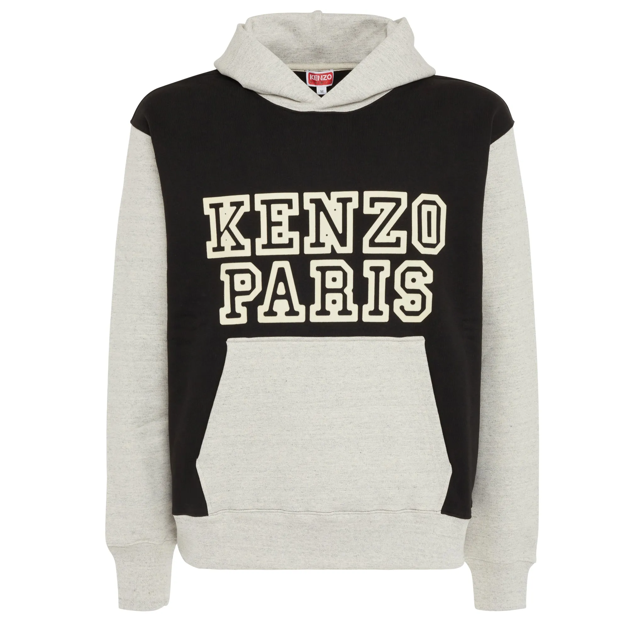 KENZO  Felpa ''Kenzo Tiger Academy'' in cotone grigia