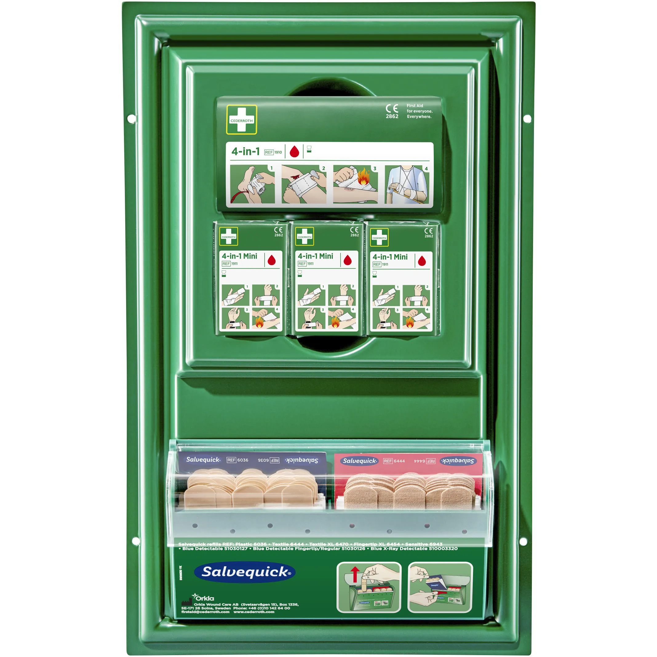 Kit di primo soccorso Cederroth, a muro