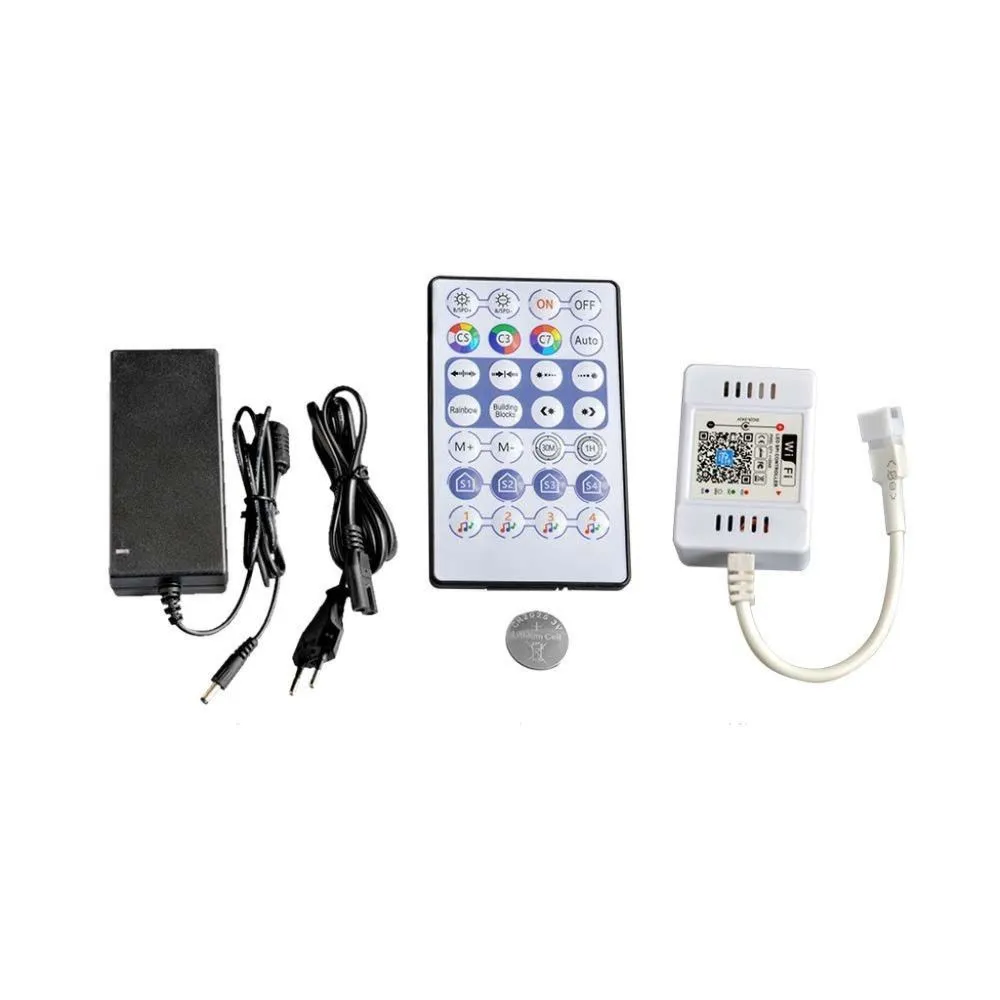 Kit Striscia Led 24V RGB IP65 13W/mt SMD5050 5m Magic Home Pro V-TAC 23146