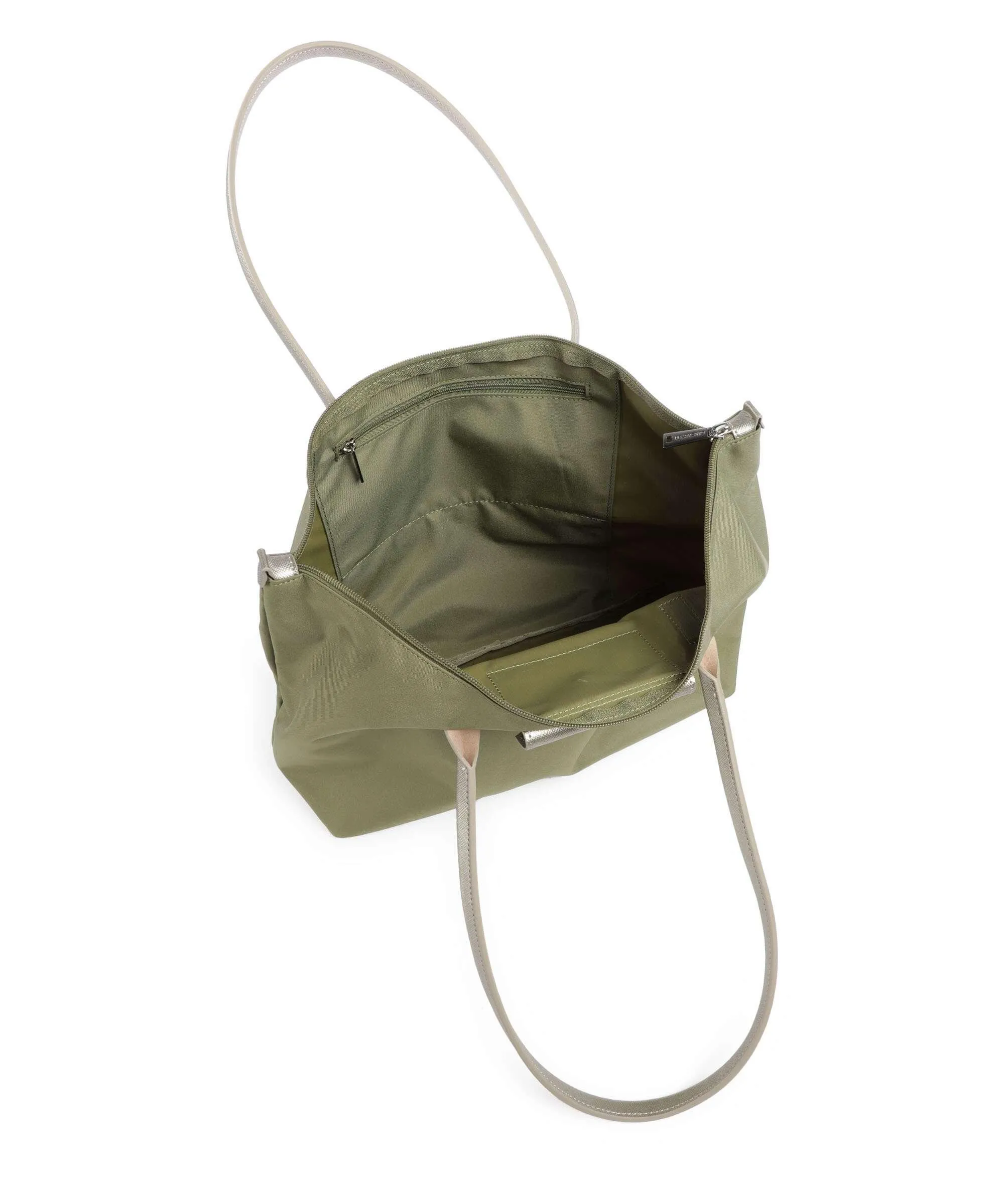  Lancaster Smart KBA Borsa shopper nylon, poliammide verde-oliva  