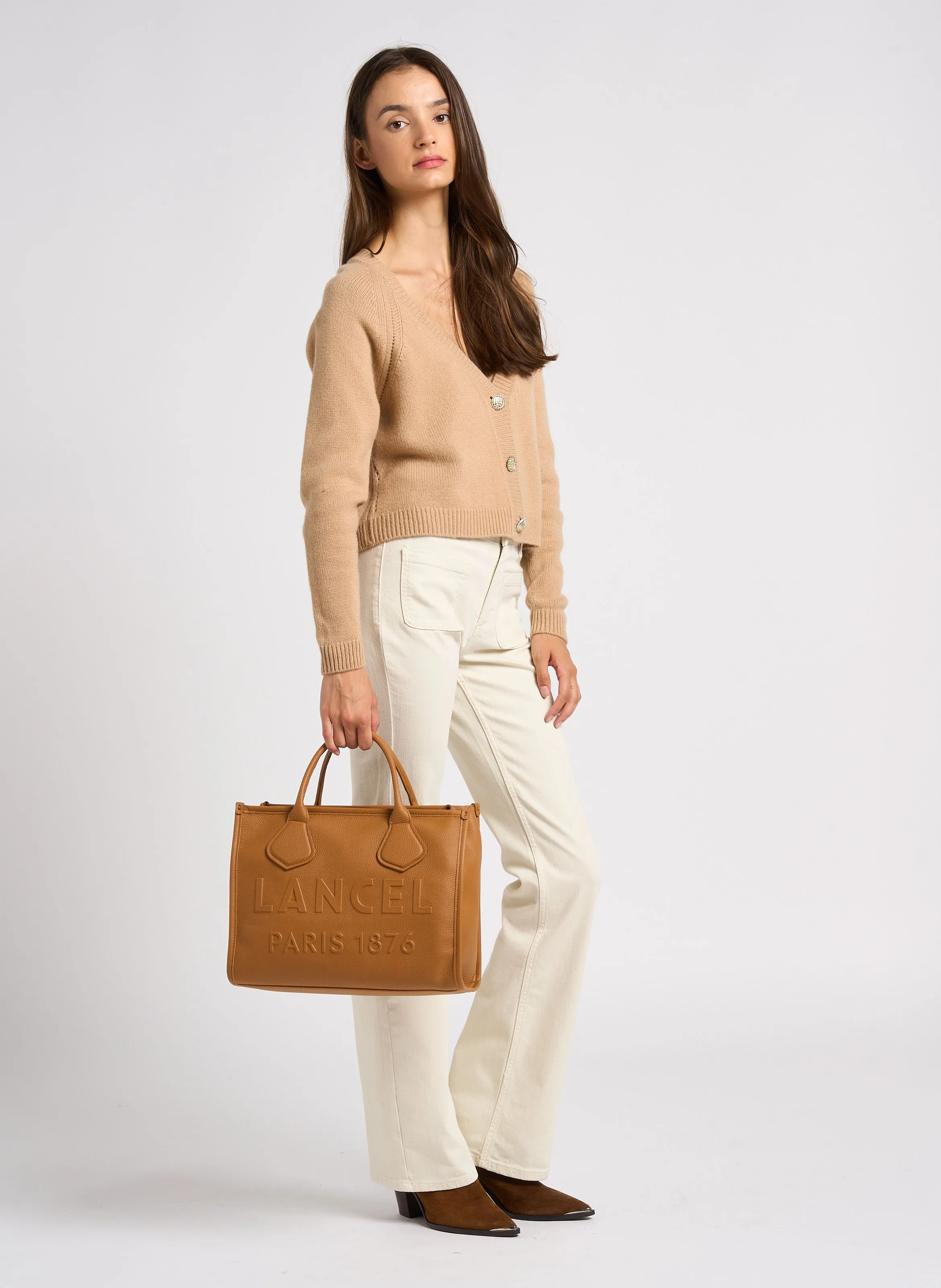  LANCEL   JOUR M - Borsa a mano 24 ore in pelle | Beige