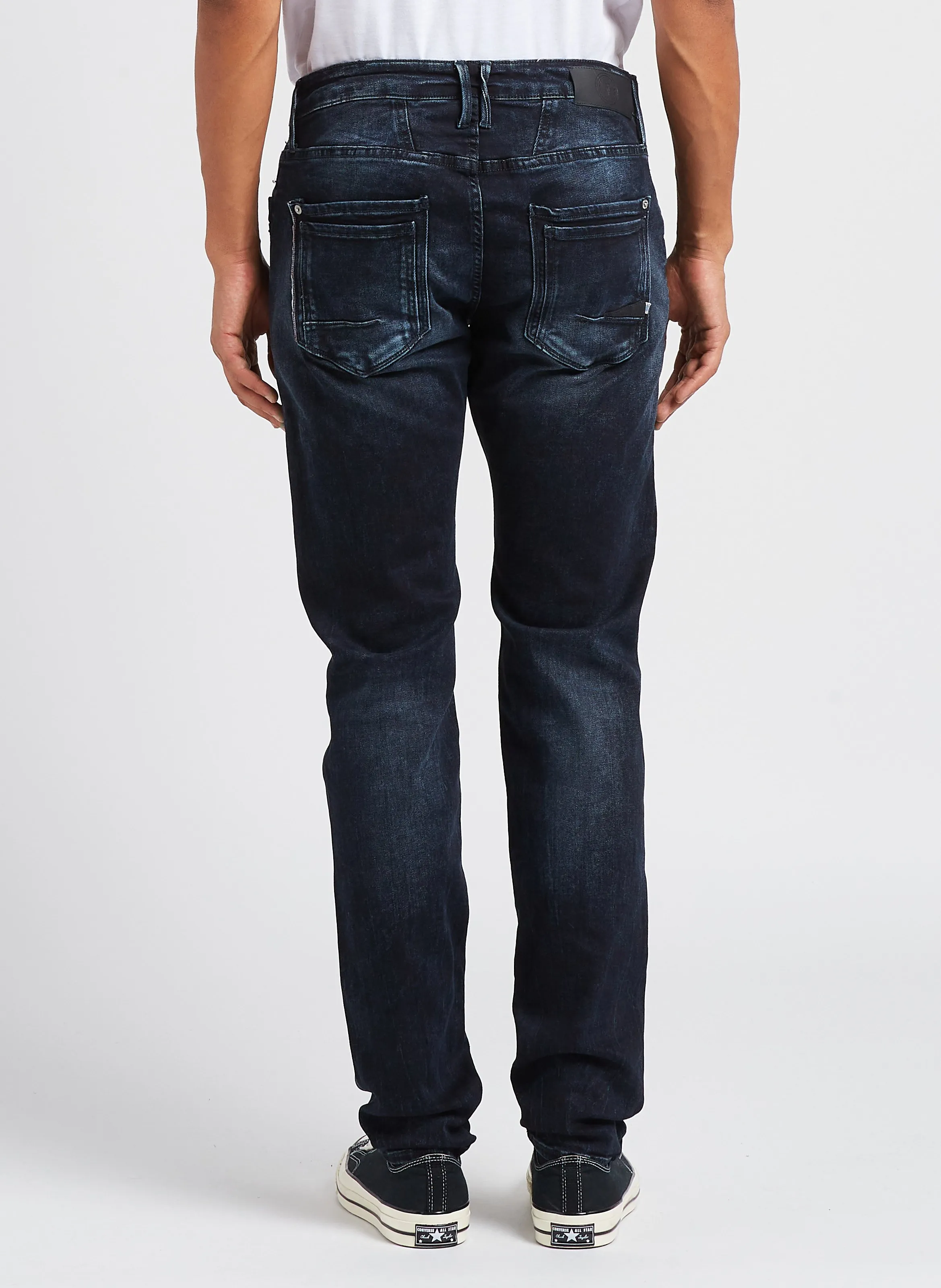  LE TEMPS DES CERISES   FAGON - Jeans slim in misto cotone | Nero