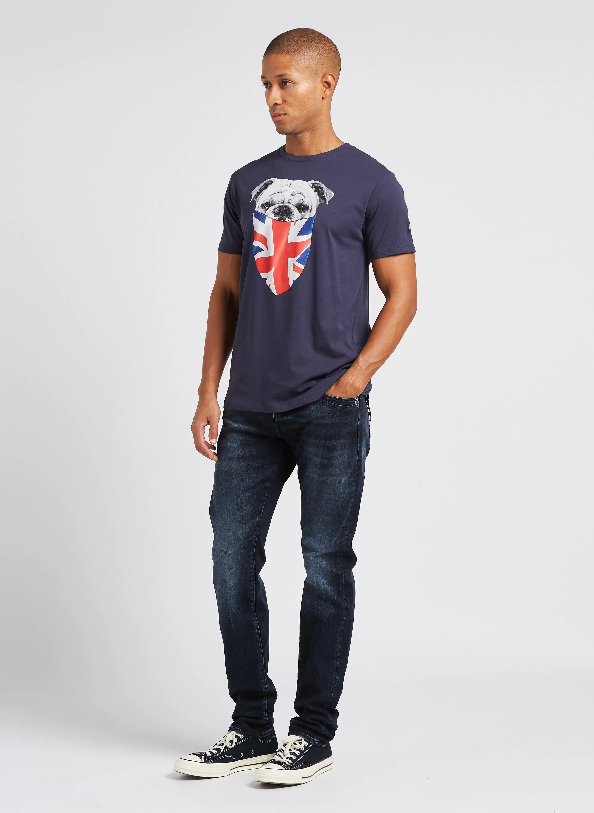  LE TEMPS DES CERISES   FAGON - Jeans slim in misto cotone | Nero