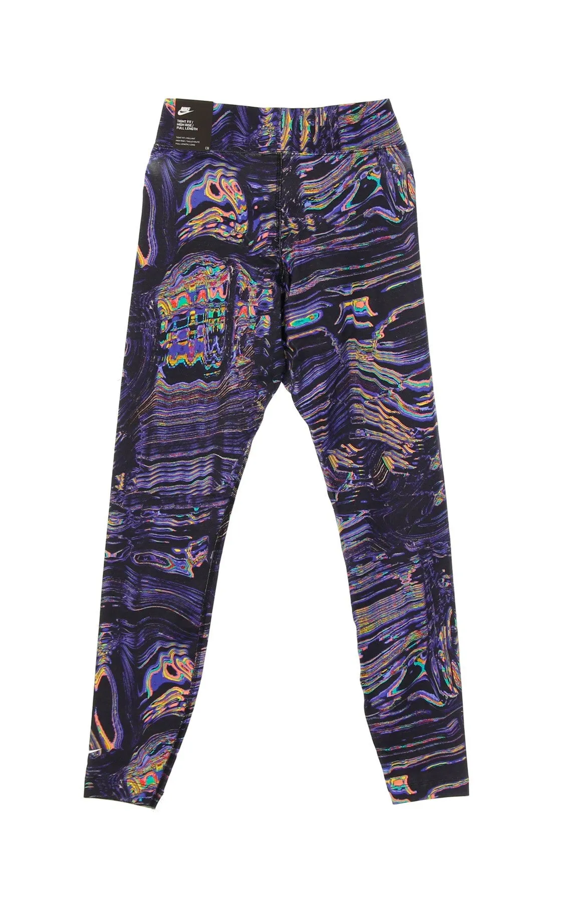 Leggins Donna W Sportswear Legging All Over Print Black