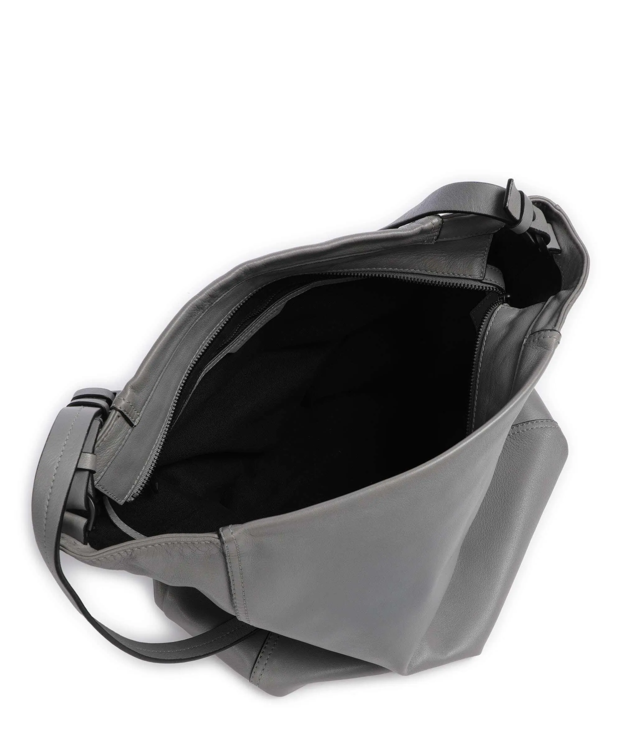  Liebeskind Chudy Sheep Natural L Borsa hobo pelle di pecora grigio  