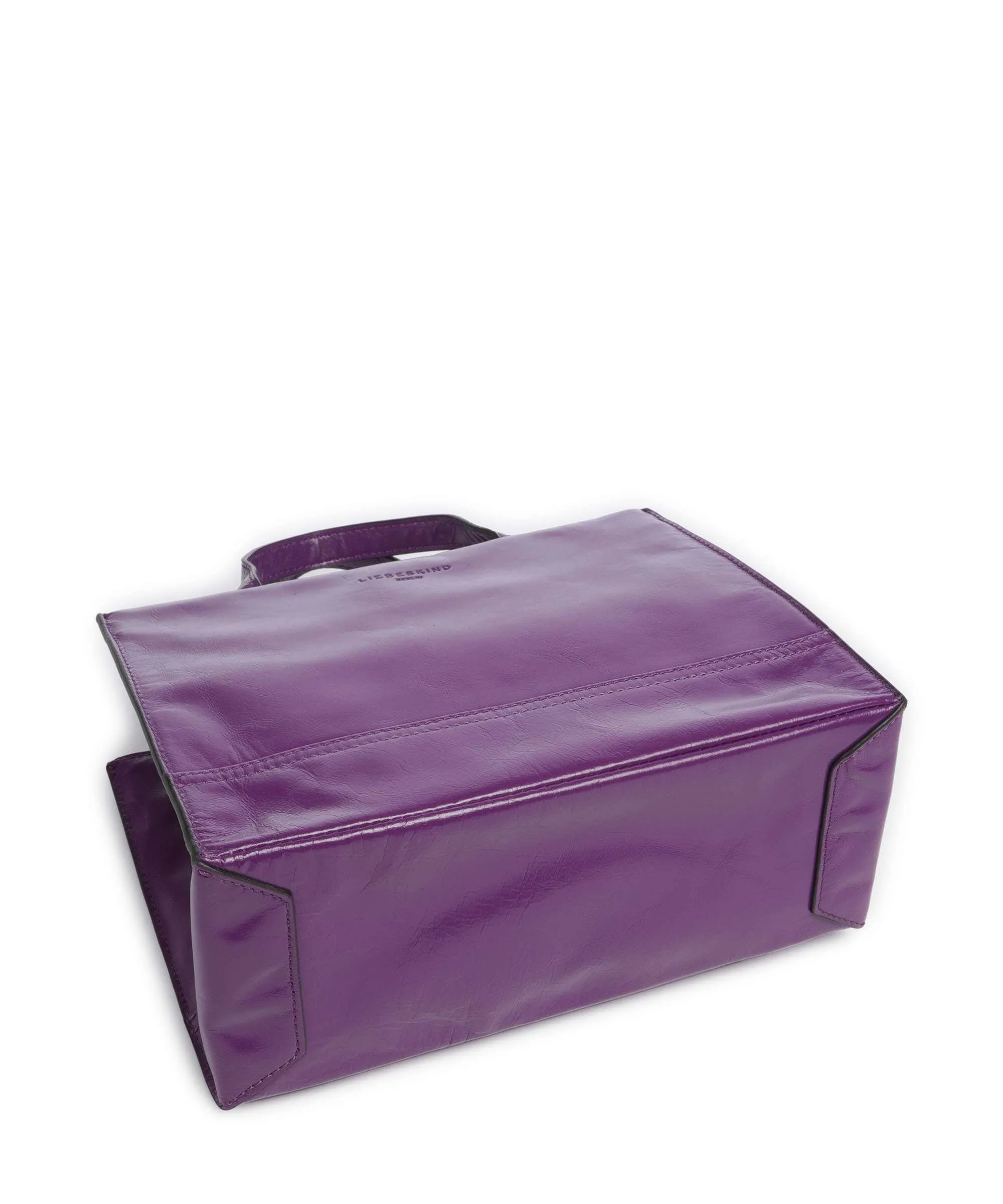 Liebeskind Lou 2 Paper Touch M Borsa a mano pelle mora  