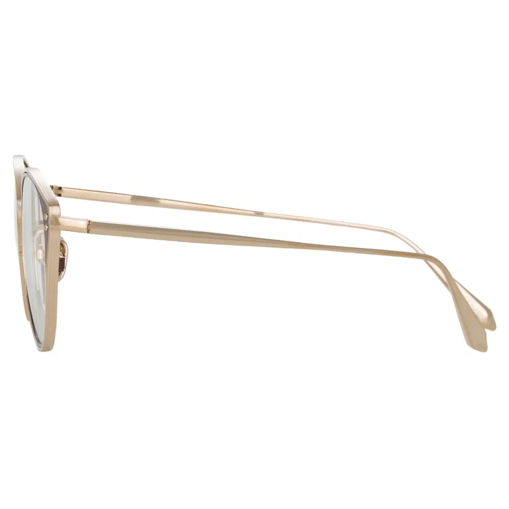 Linda Farrow - Occhiali da Vista Alba Cat Eye in Oro Chiaro - LFL1339C2OPT - Linda Farrow Eyewear