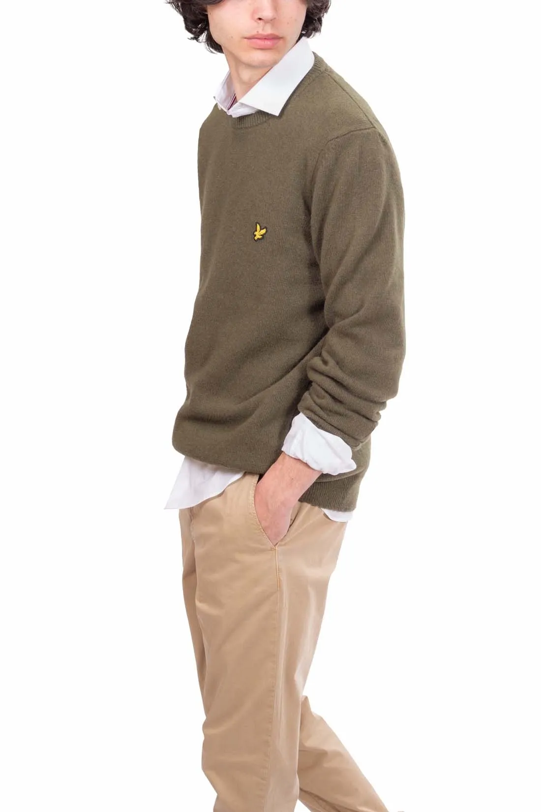 LYLE & SCOTT Maglia uomo in lana Merino 