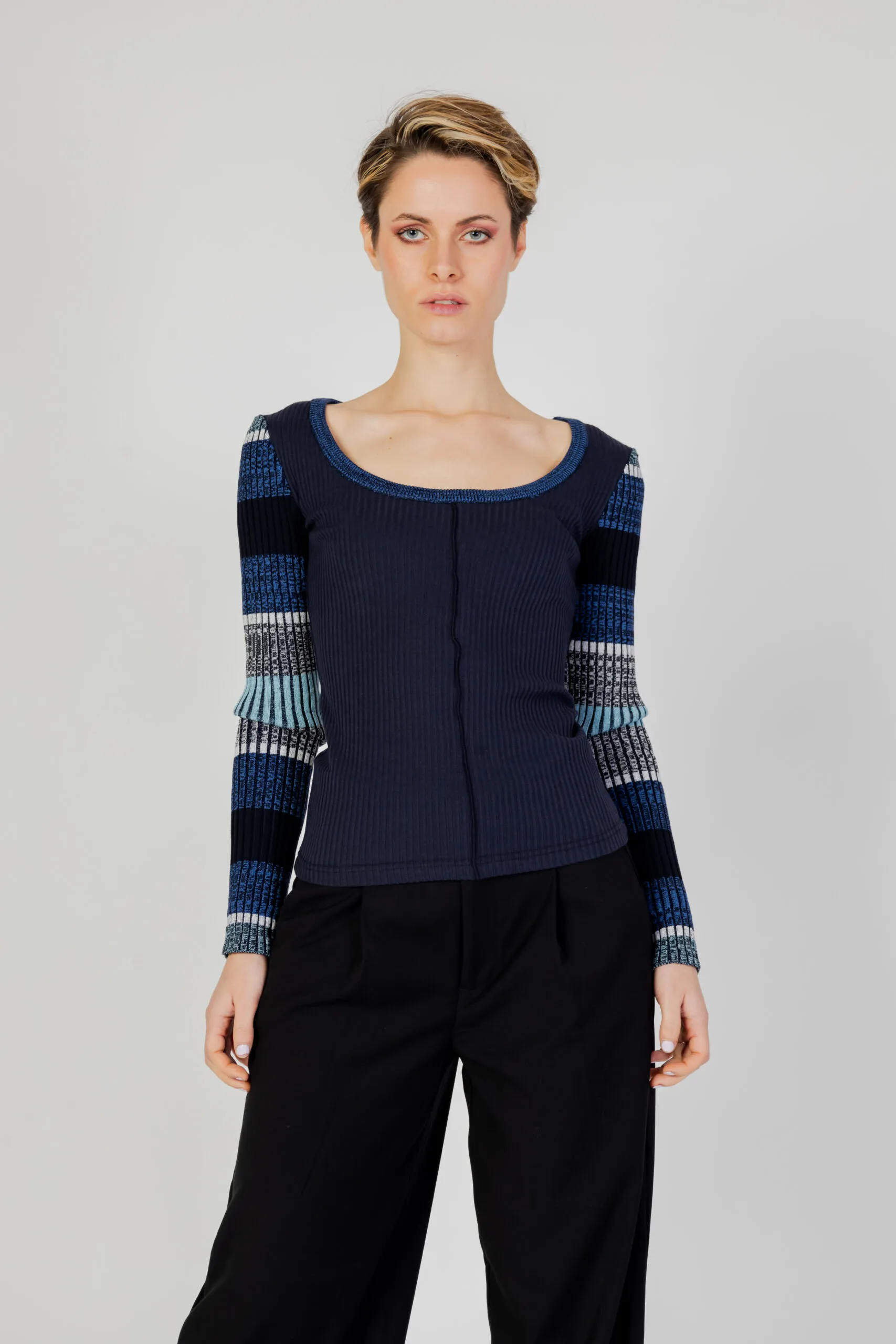 Maglia Desigual denim Blu