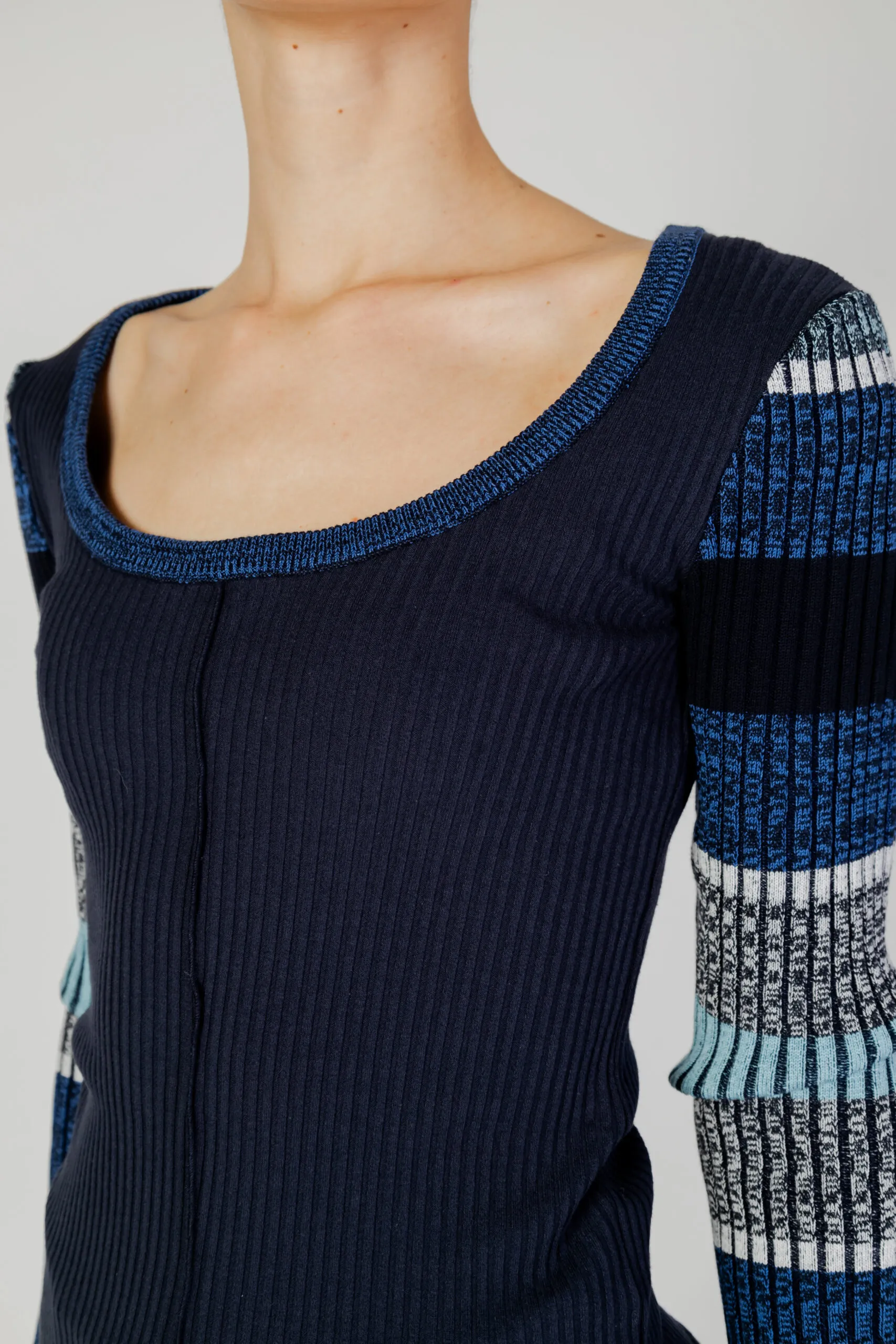 Maglia Desigual denim Blu