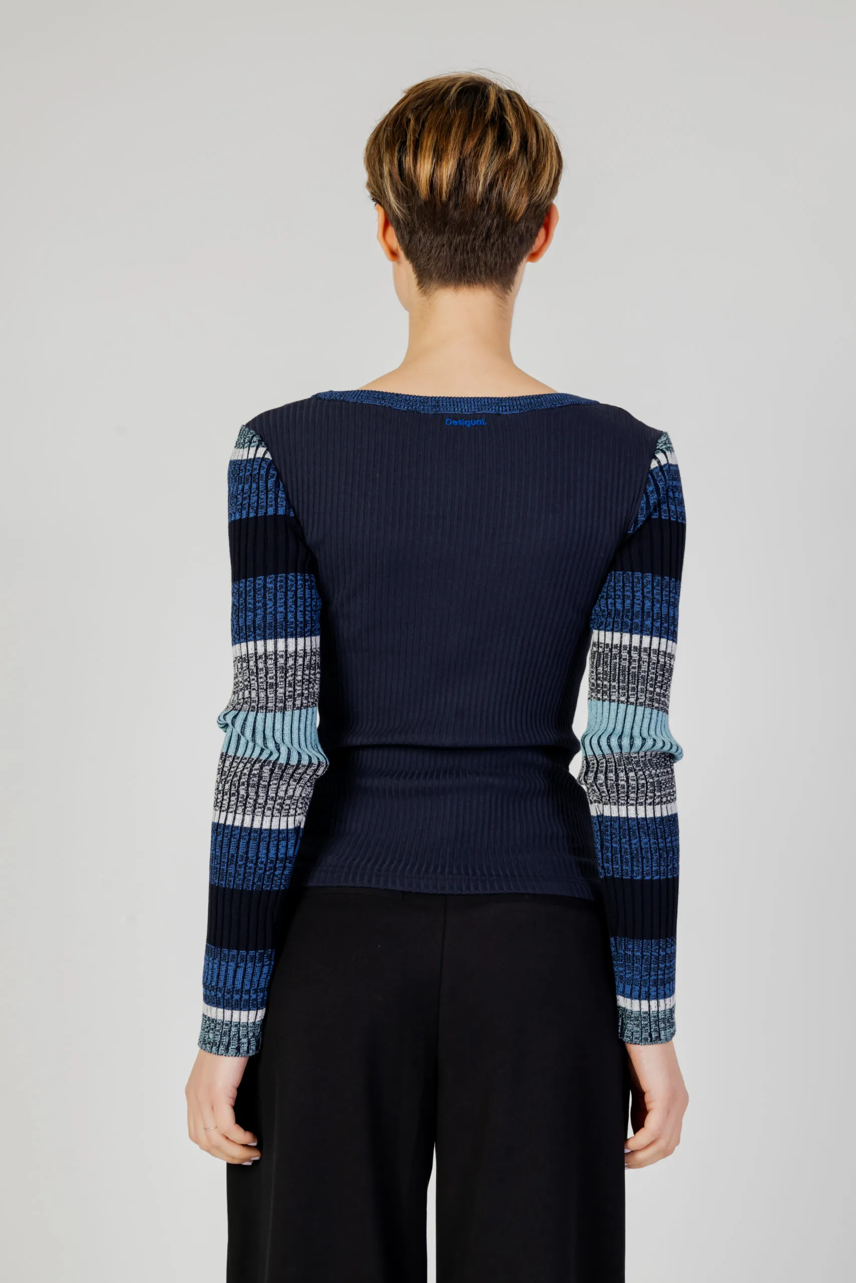 Maglia Desigual denim Blu
