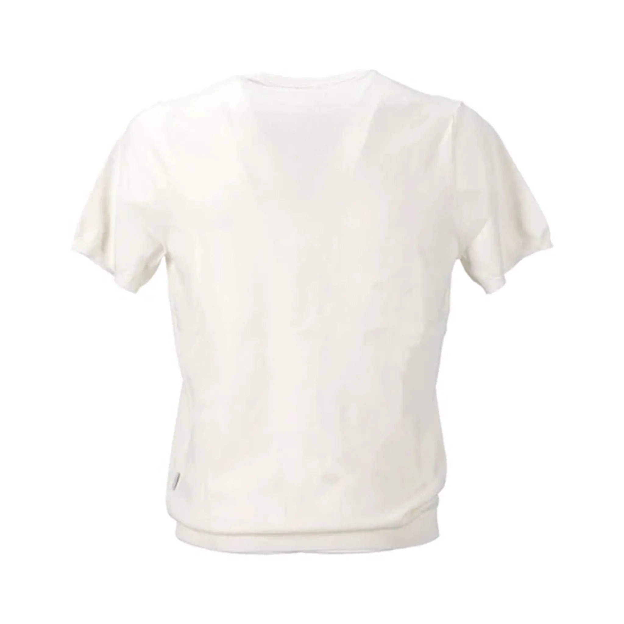 Maglia Donna con giromanica a costine
