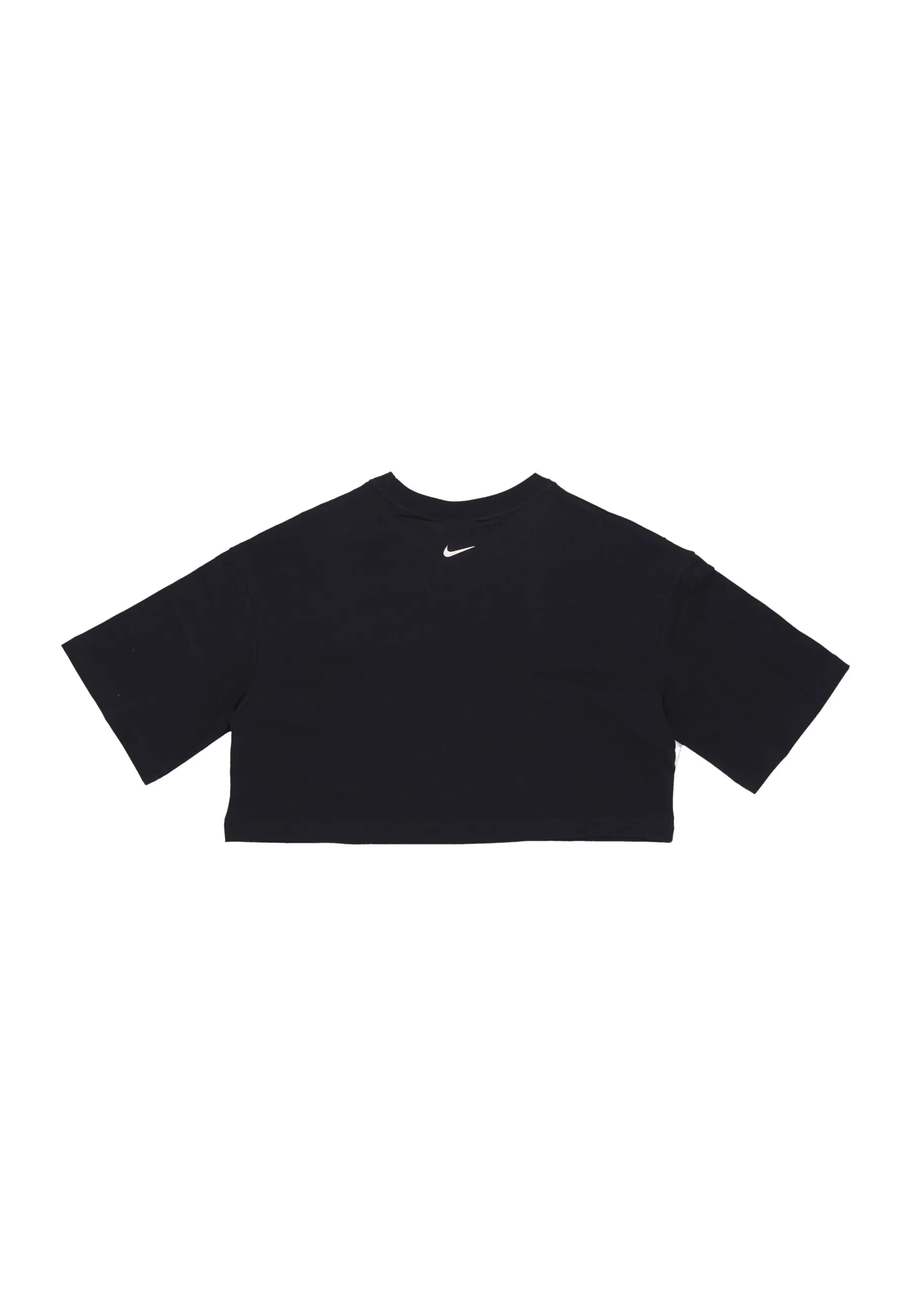 Maglietta Corta Donna W Sportswear Swoosh Big Logo Crop Tee Black/sail