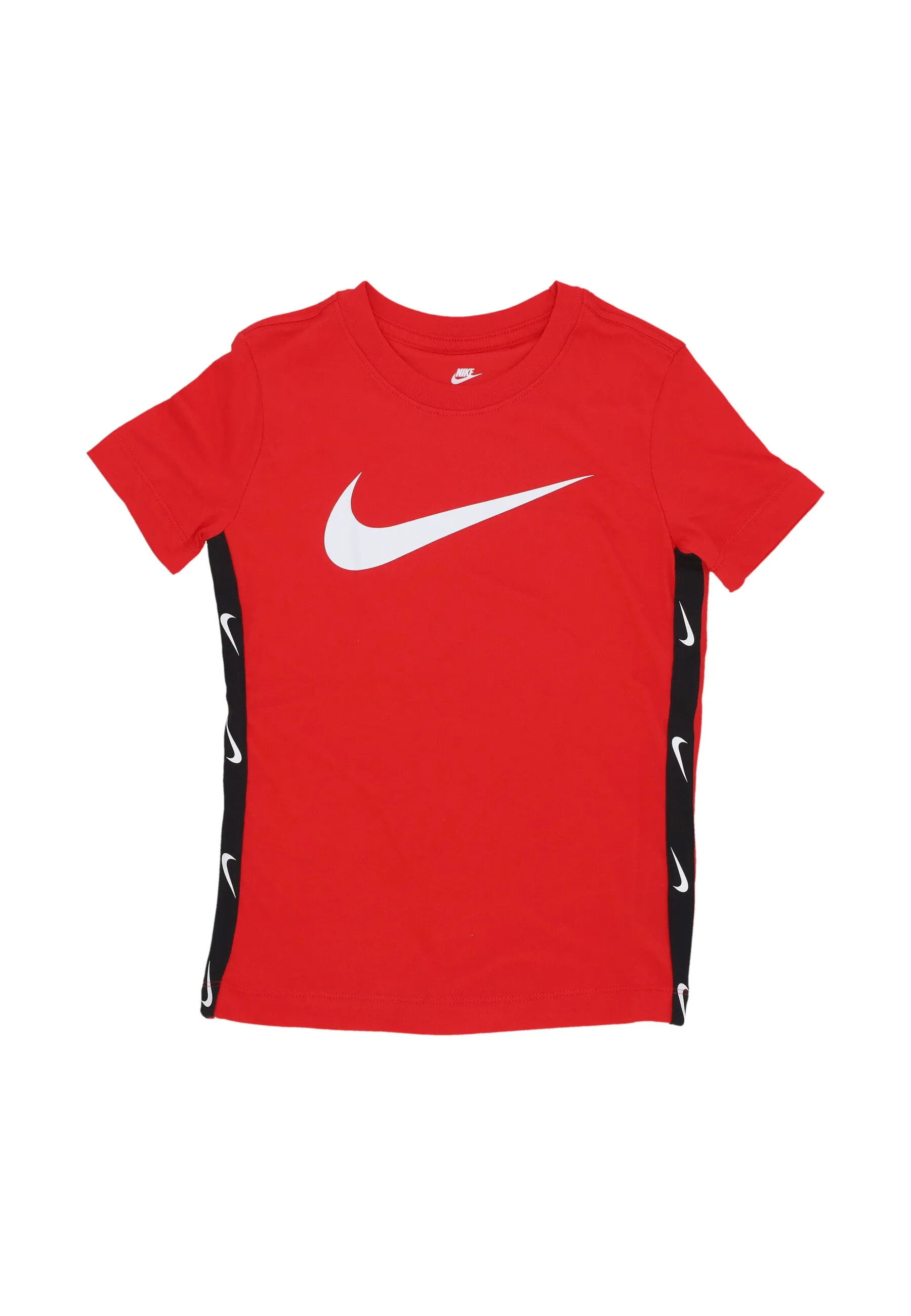 Maglietta Ragazzo Sportswear Club+ Poly Tee University Red
