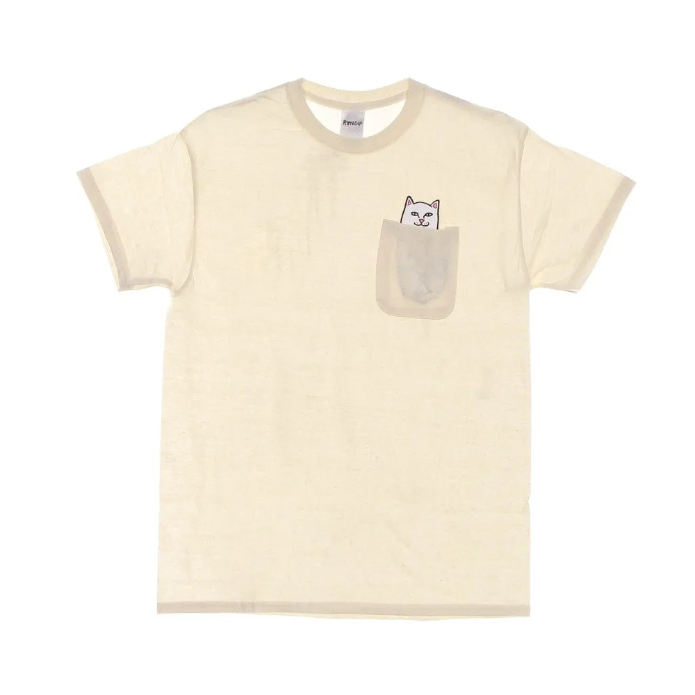 Maglietta Uomo Lord Nermal Pocket Tee Natural