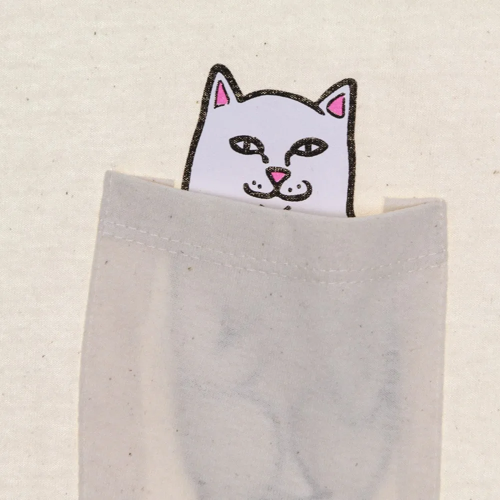 Maglietta Uomo Lord Nermal Pocket Tee Natural