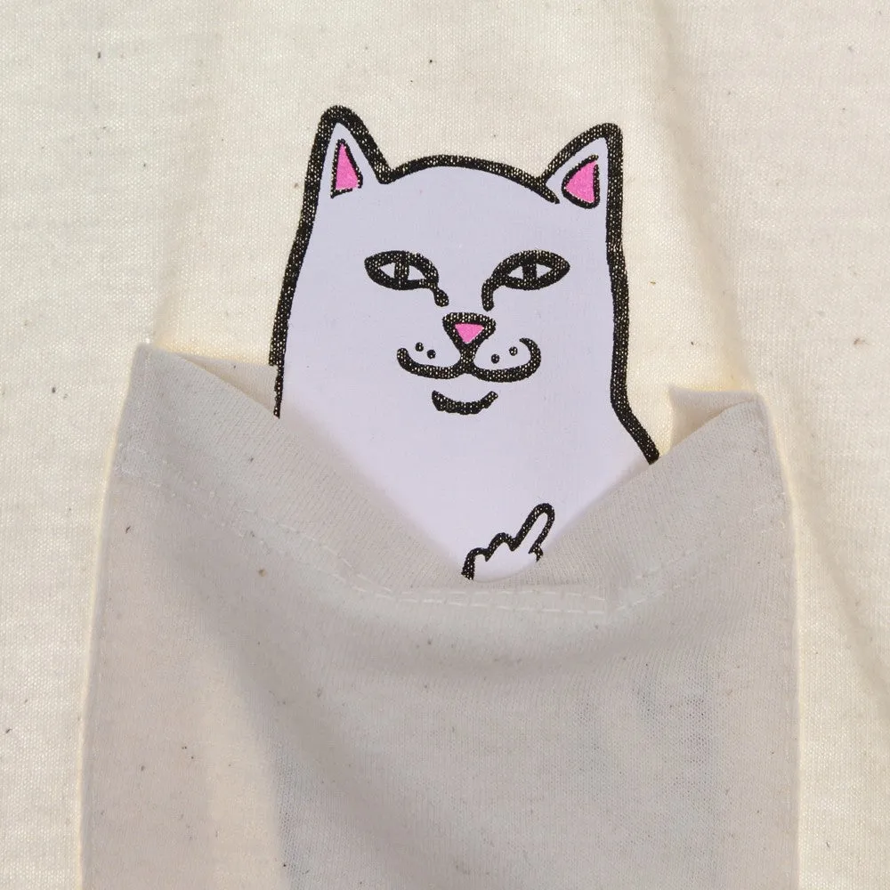 Maglietta Uomo Lord Nermal Pocket Tee Natural
