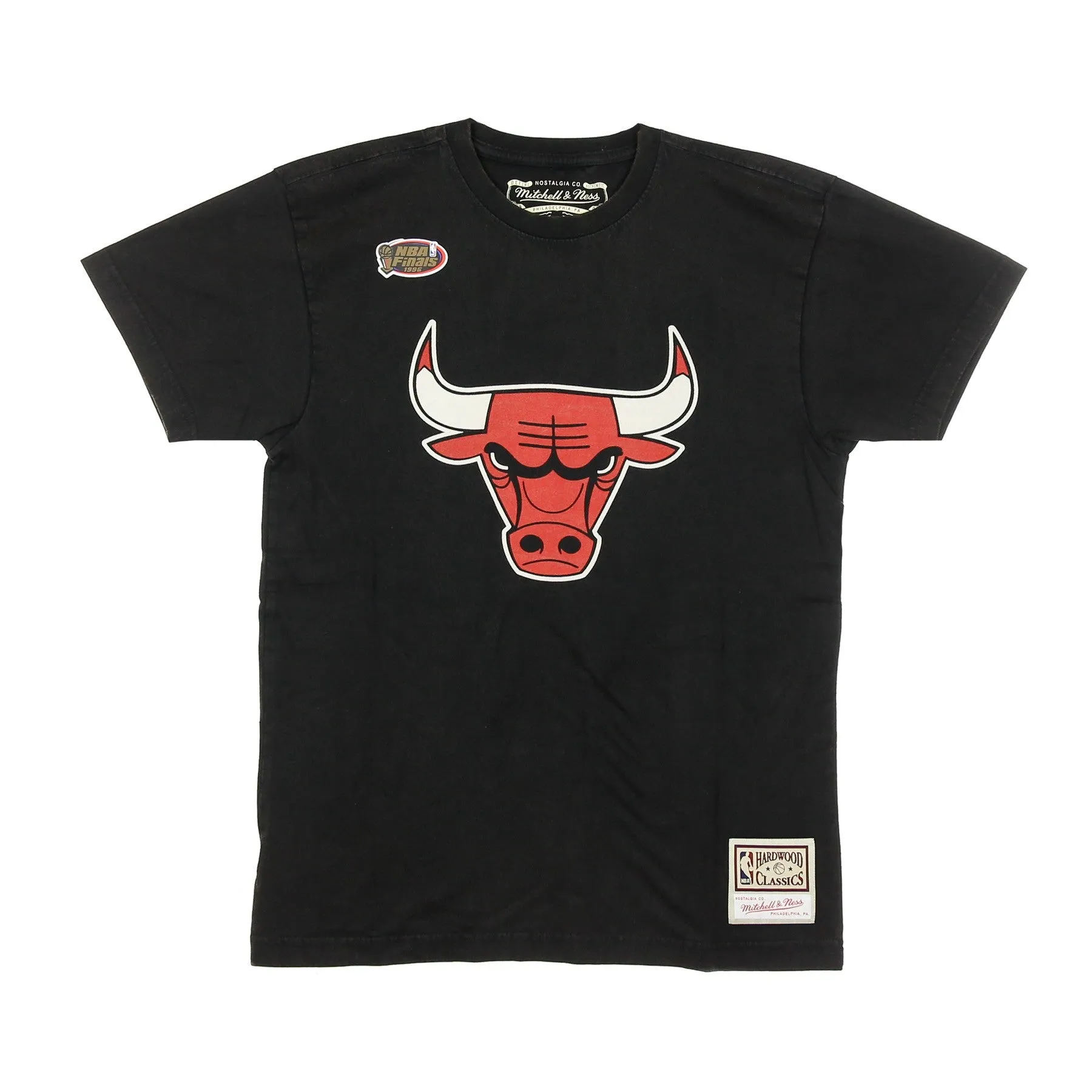 Maglietta Uomo Nba Worn Logo Tee Hardwood Classics 1996 Chibul Black/original Team Colors
