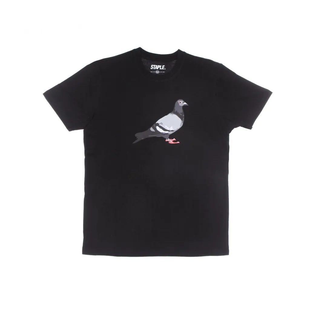 MAGLIETTA UOMO PIGEON LOGO TEE BLACK