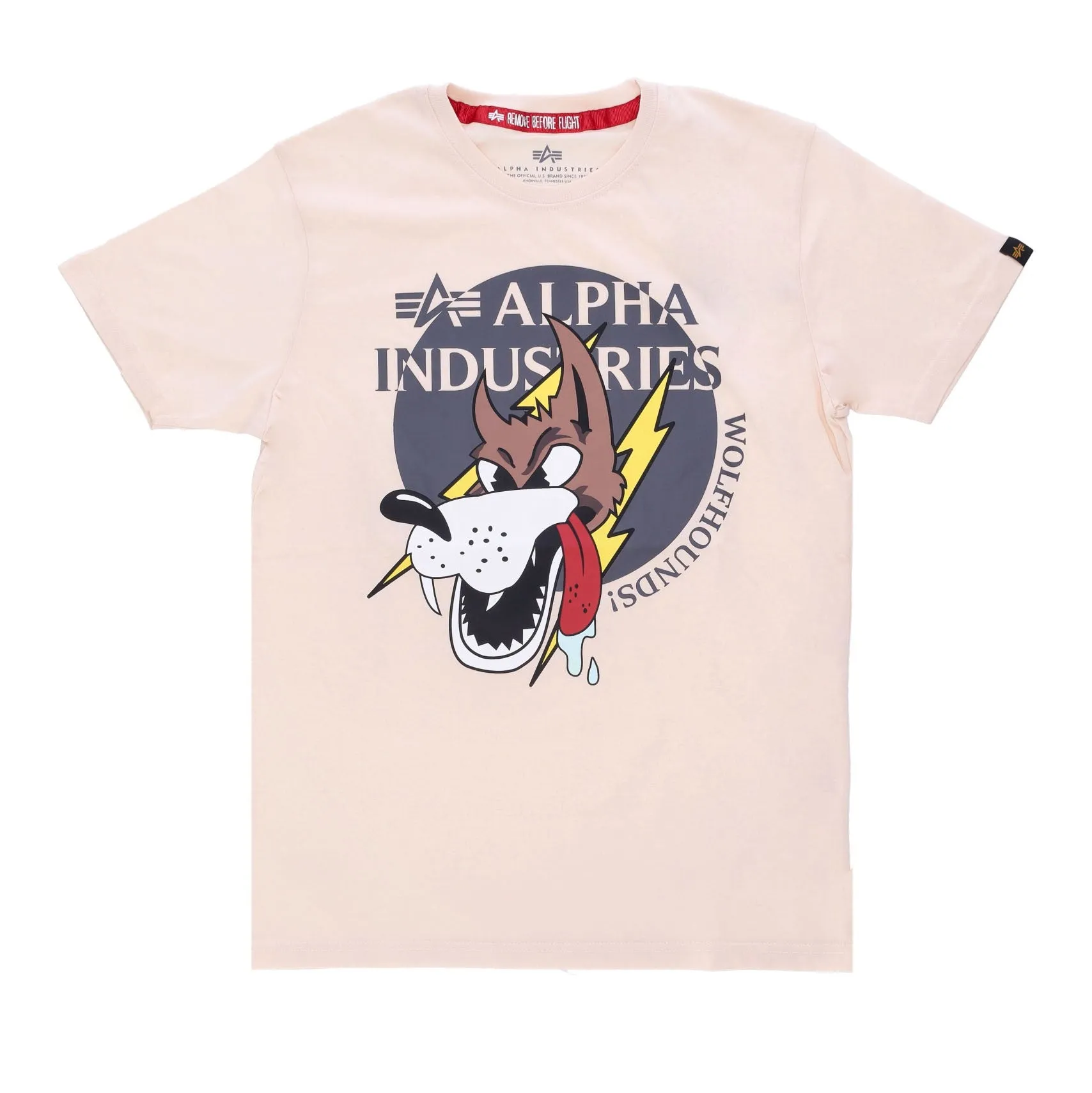 Maglietta Uomo Wolfhounds Tee Jet Stream White