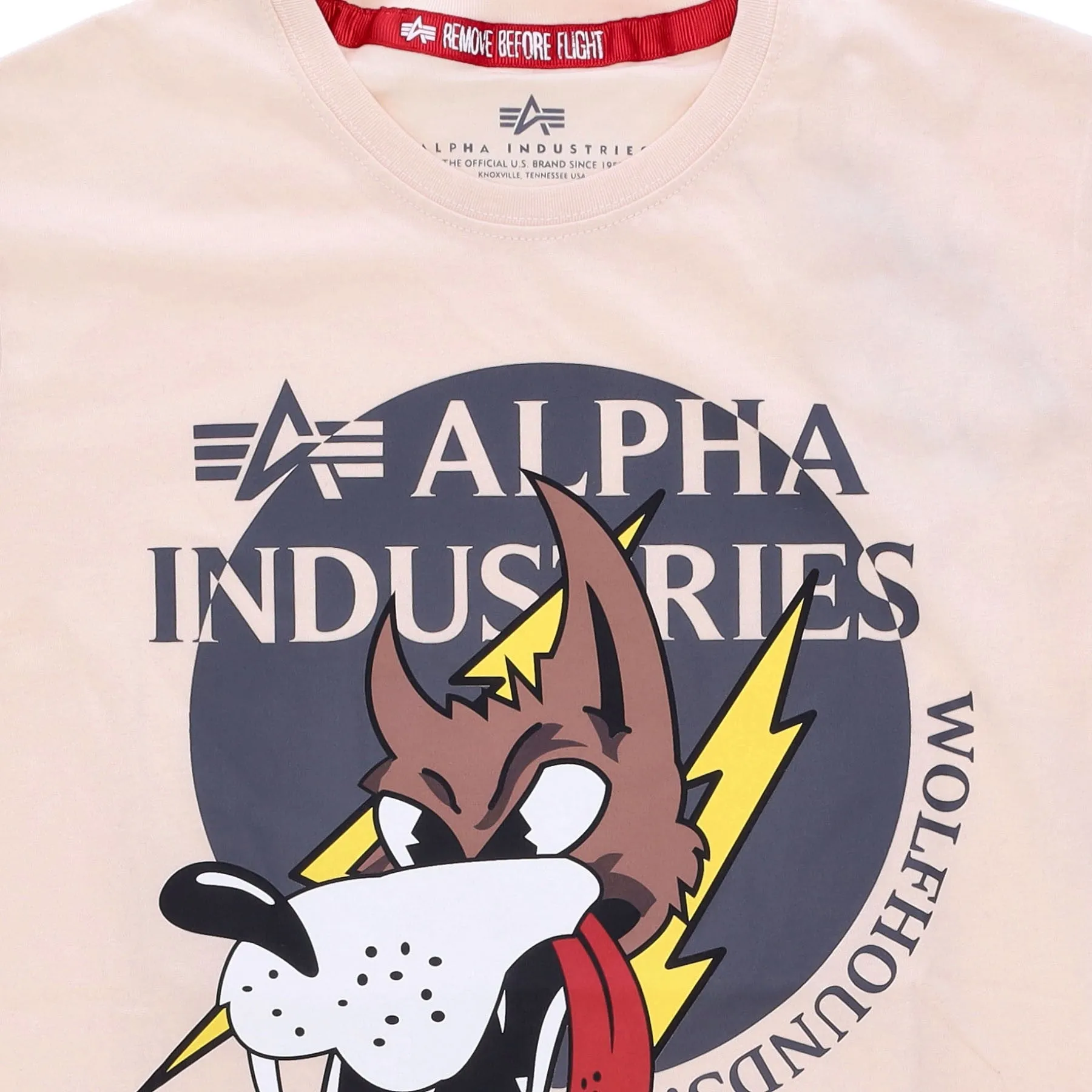 Maglietta Uomo Wolfhounds Tee Jet Stream White