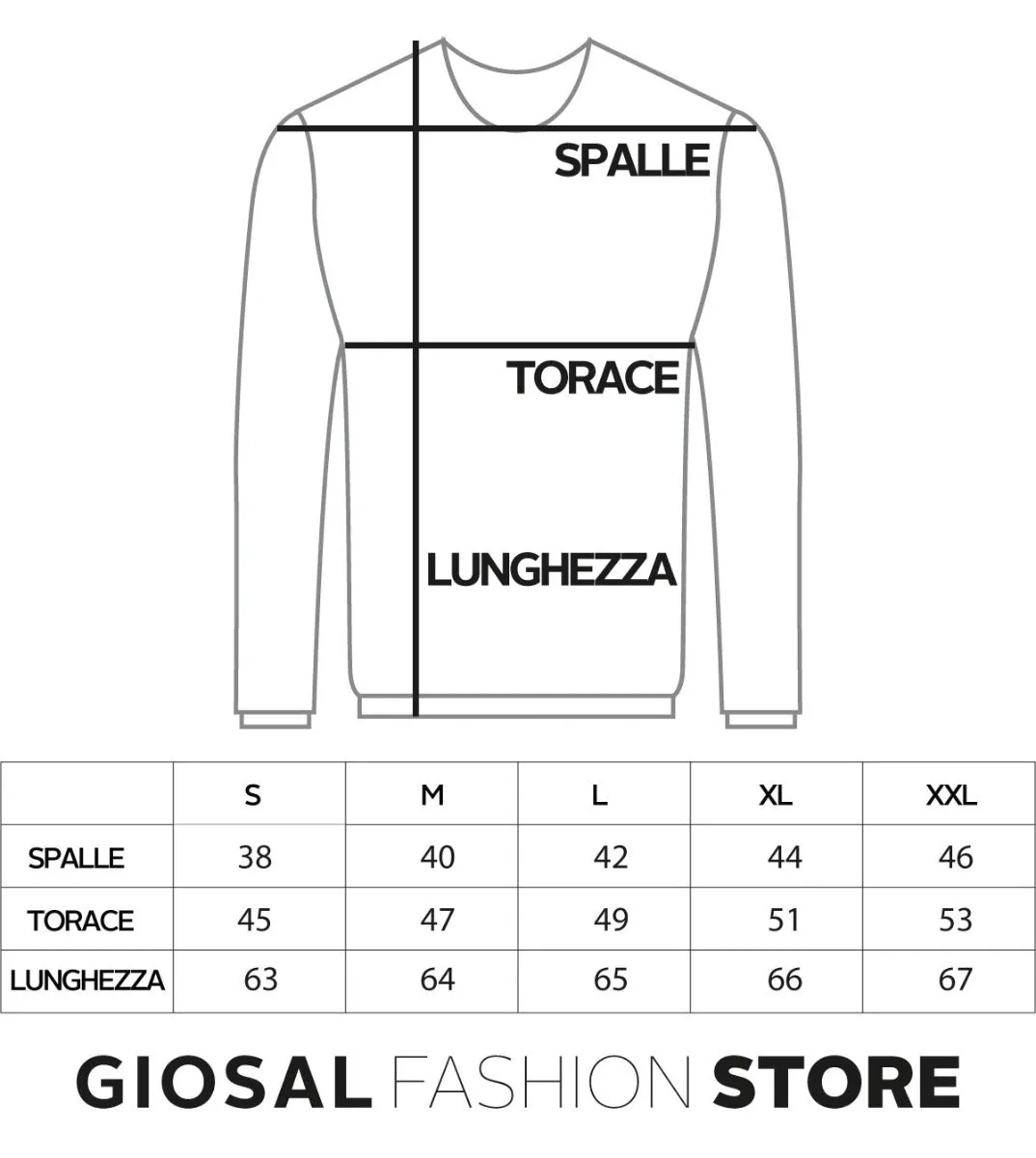 Maglioncino Uomo Maglia Girocollo Taschino Pochette Tinta Unita Nero Casual GIOSAL-M1651A