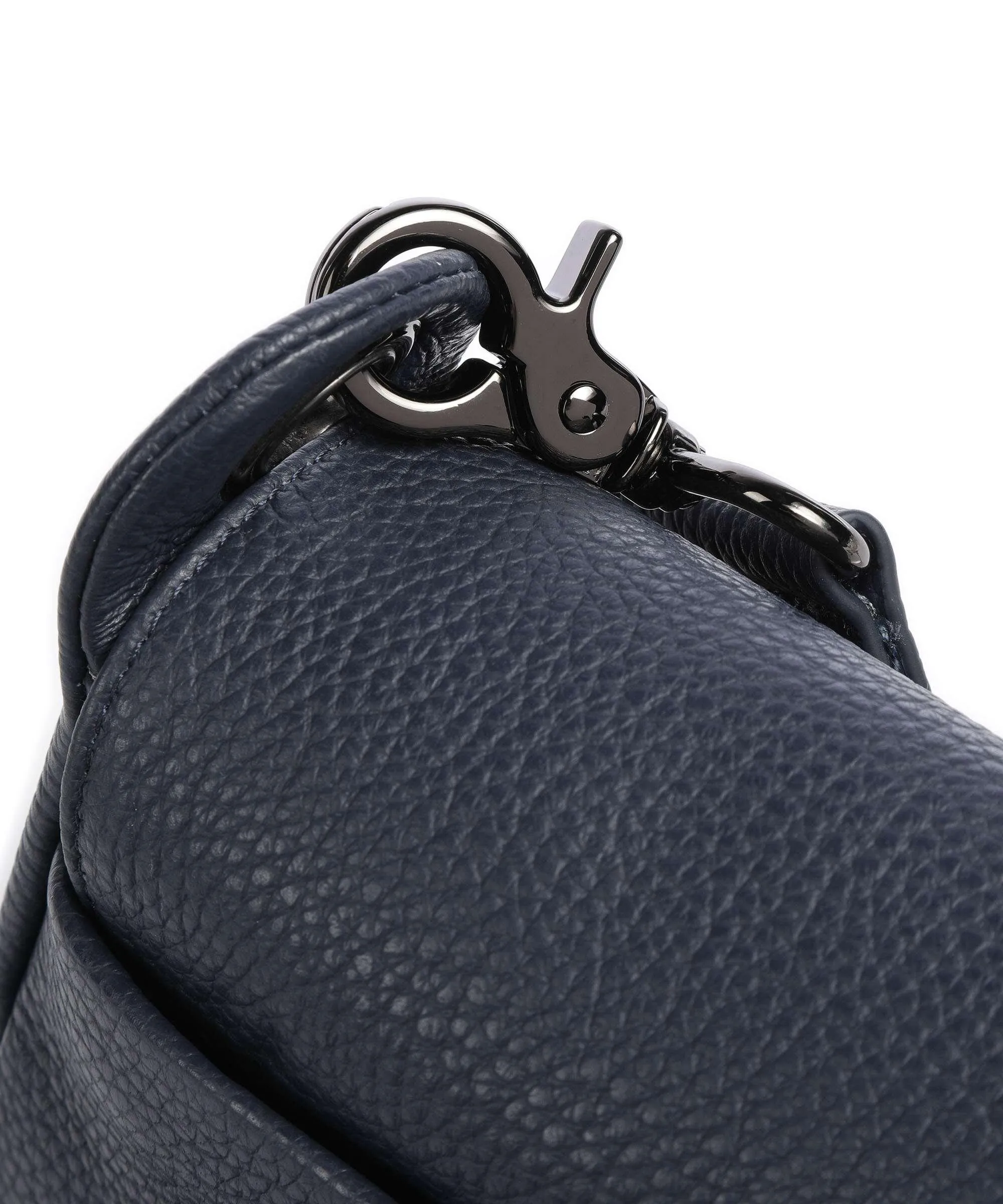  Mandarina Duck Mellow Leather Borsa a tracolla pelle di vitello grana navy  