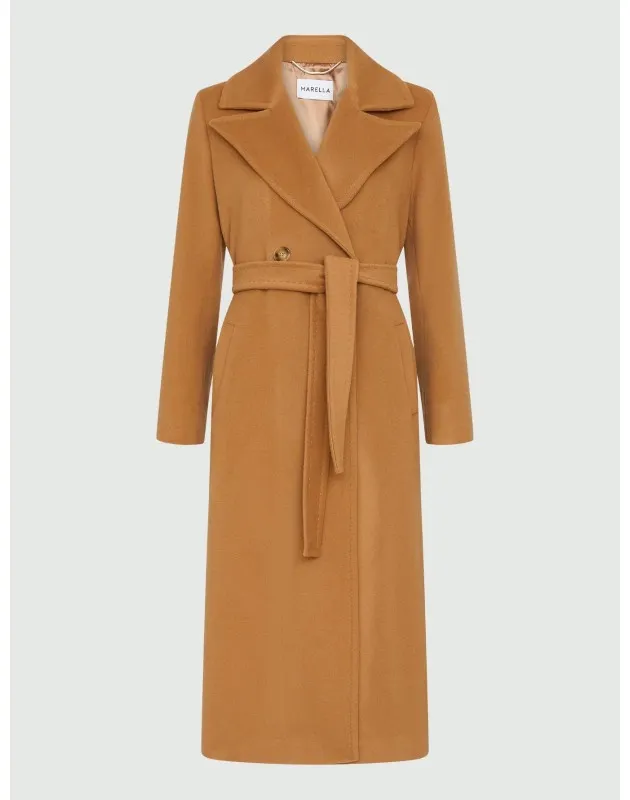 MARELLA - Cappotto con cintura
