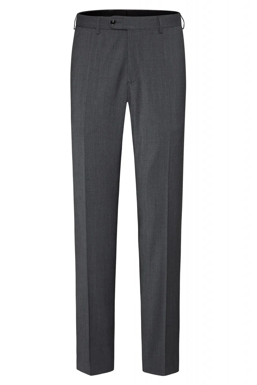 Medium grey digel dress in stretch wool easywool modern fit