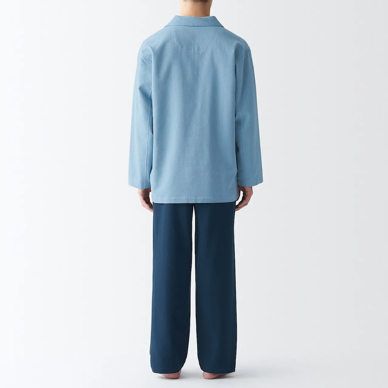 Men's Kapok Blend Long Sleeve Pyjamas