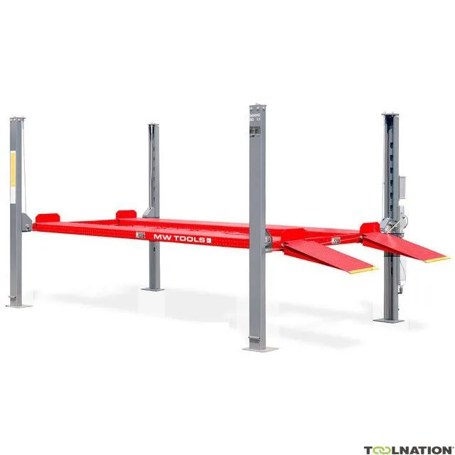 Metal Works 724562886 PKB1004 Rampa di parcheggio 3.6T 230V 2 veicoli lunghezza 4200mm