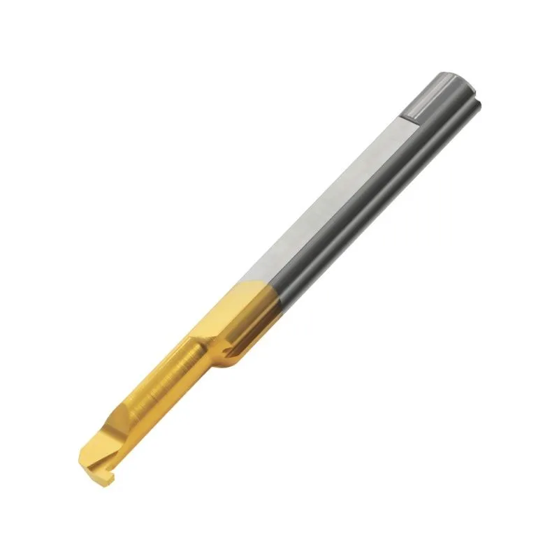 MGR6B2.0L15K20 Micro Bareno destro per scanalatura Tiny Tools Carmex in metallo duro K20, fantina mobile