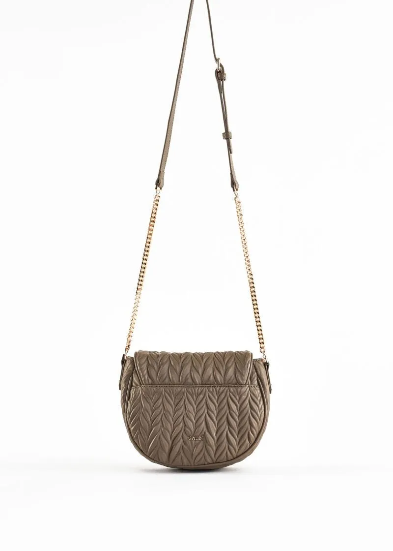 Mini bag con patta e girello