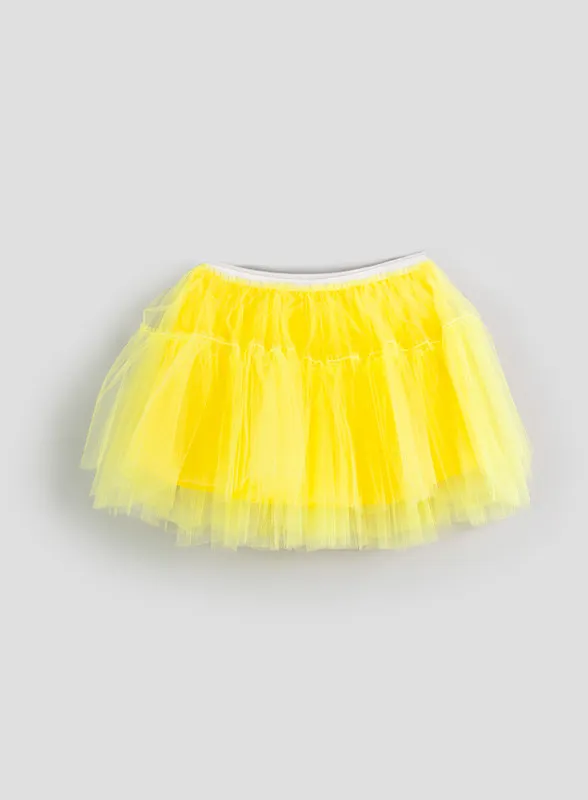 Minigonna in tulle gialla - Kontatto