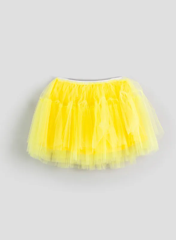 Minigonna in tulle gialla - Kontatto
