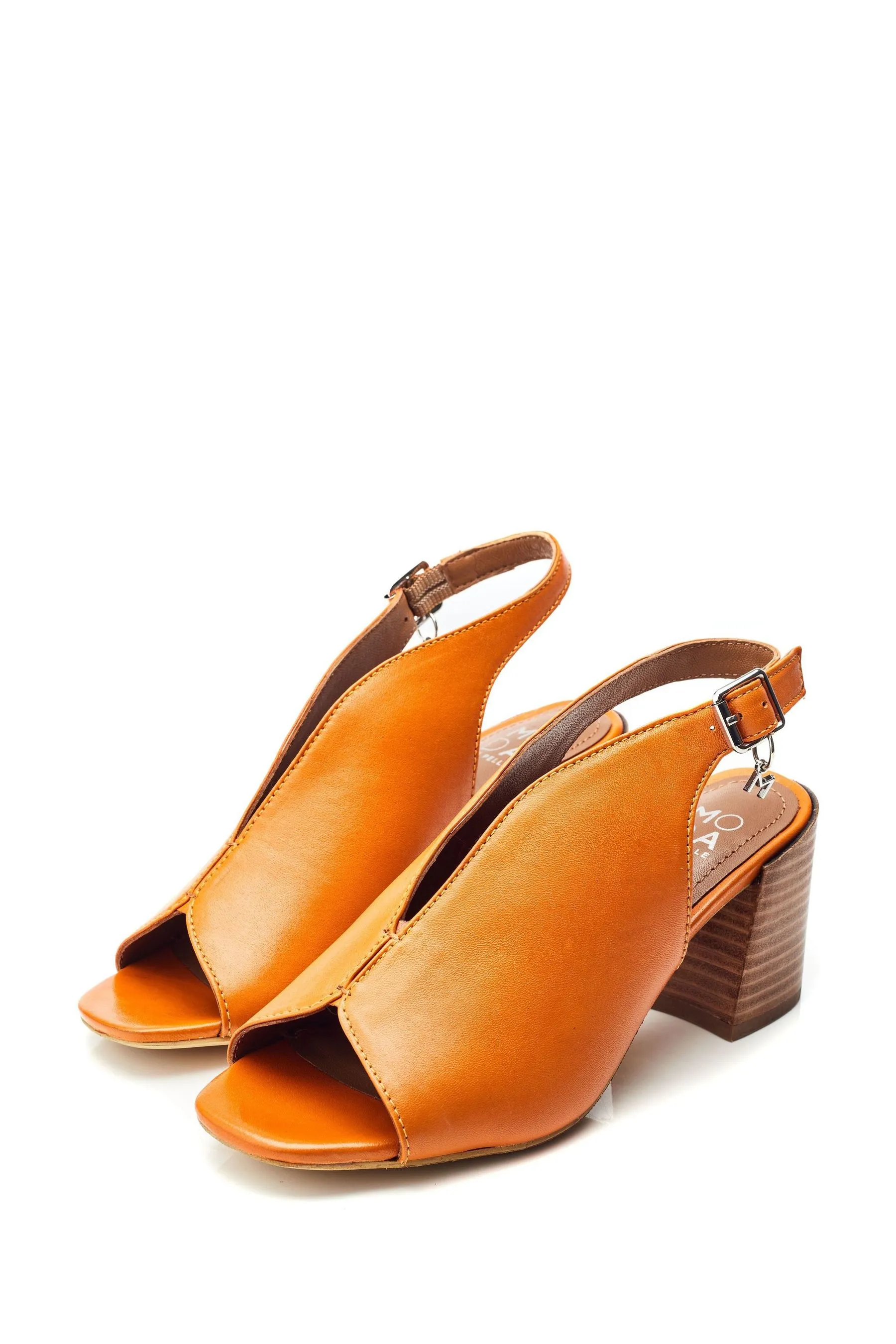 Moda in Pelle Lonnia - Chrissi - Sandali con tacco largo
