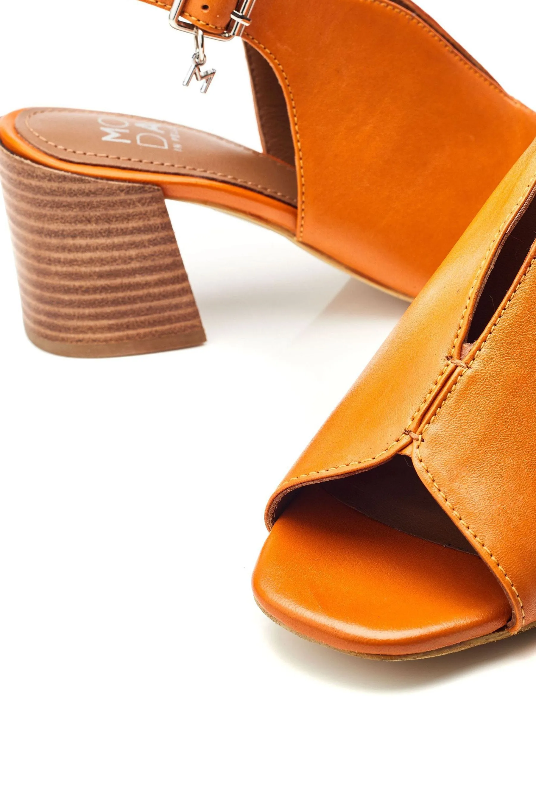 Moda in Pelle Lonnia - Chrissi - Sandali con tacco largo