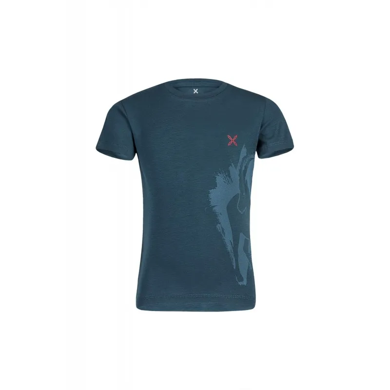 Montura WILD T-SHIRT BABY  BLU CENERE/ROSSO