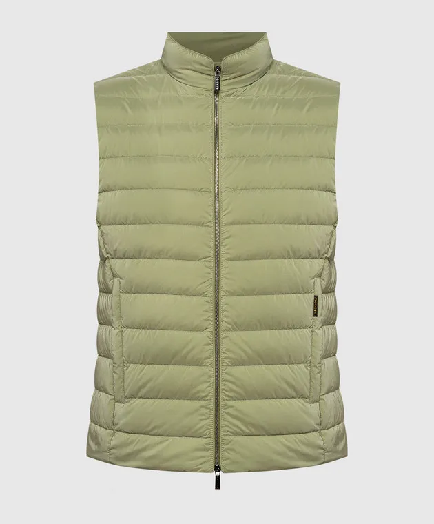 MooRER Piumino verde CALAF CALAFOS