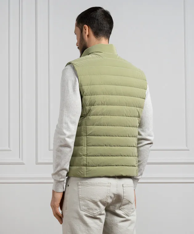 MooRER Piumino verde CALAF CALAFOS