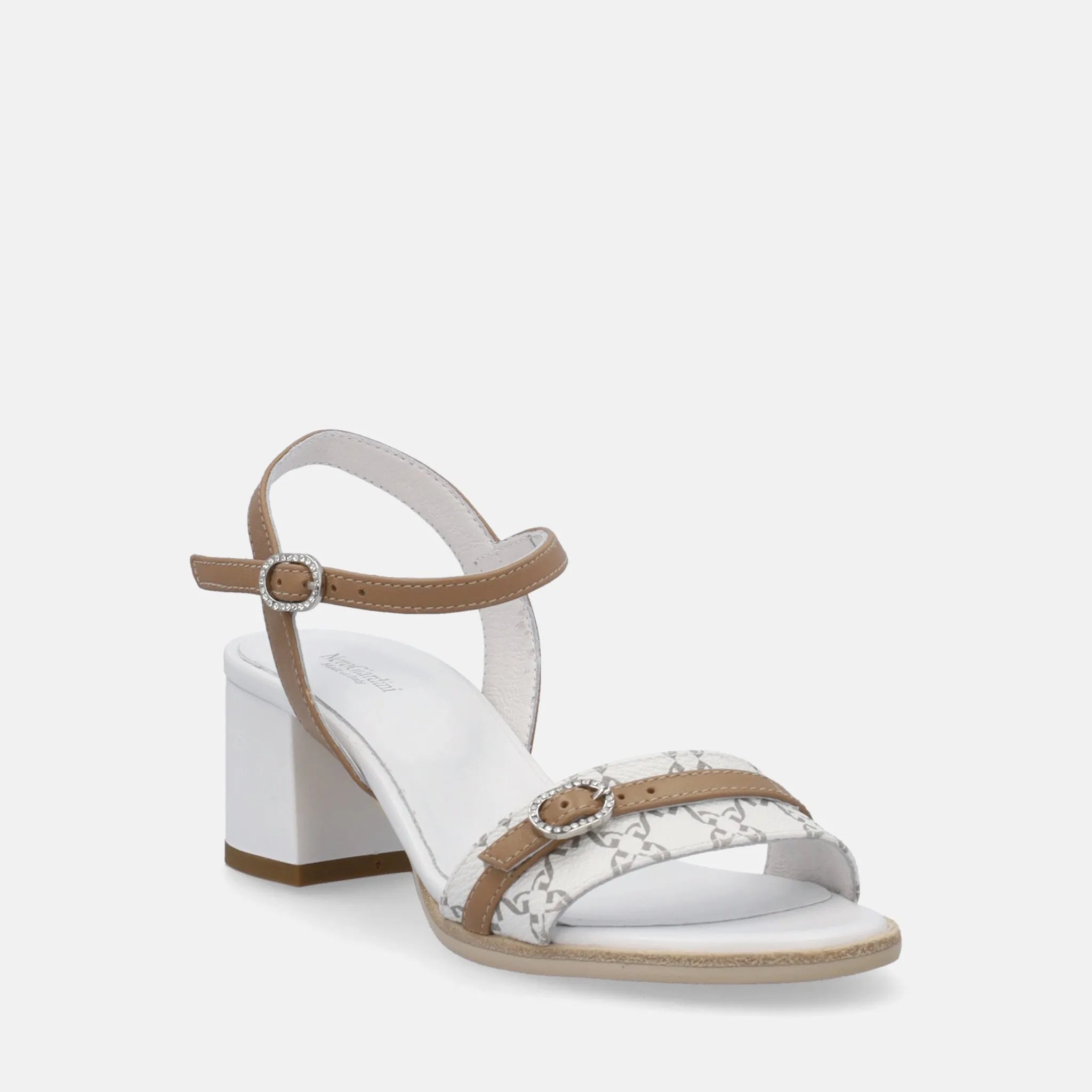 NERO GIARDINI SANDALI CON TACCO