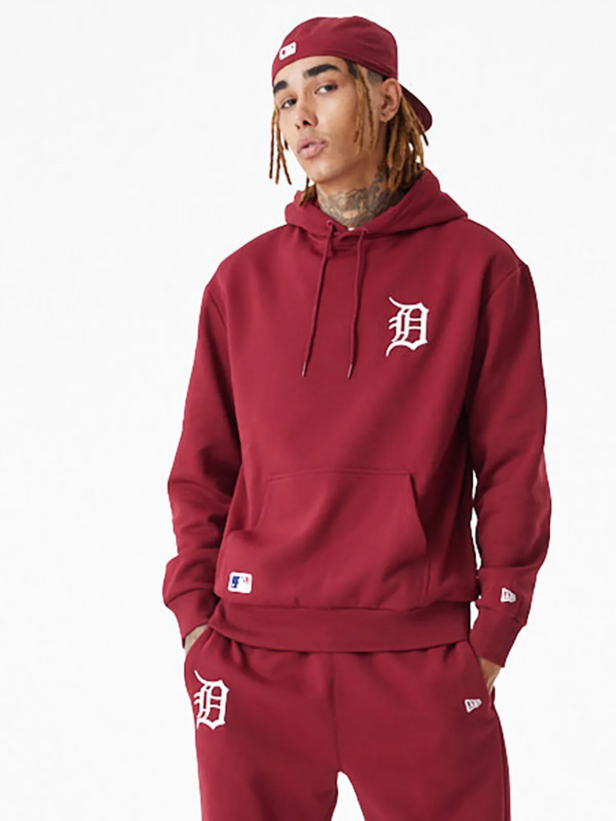 New Era Sweat à capuche unisexe