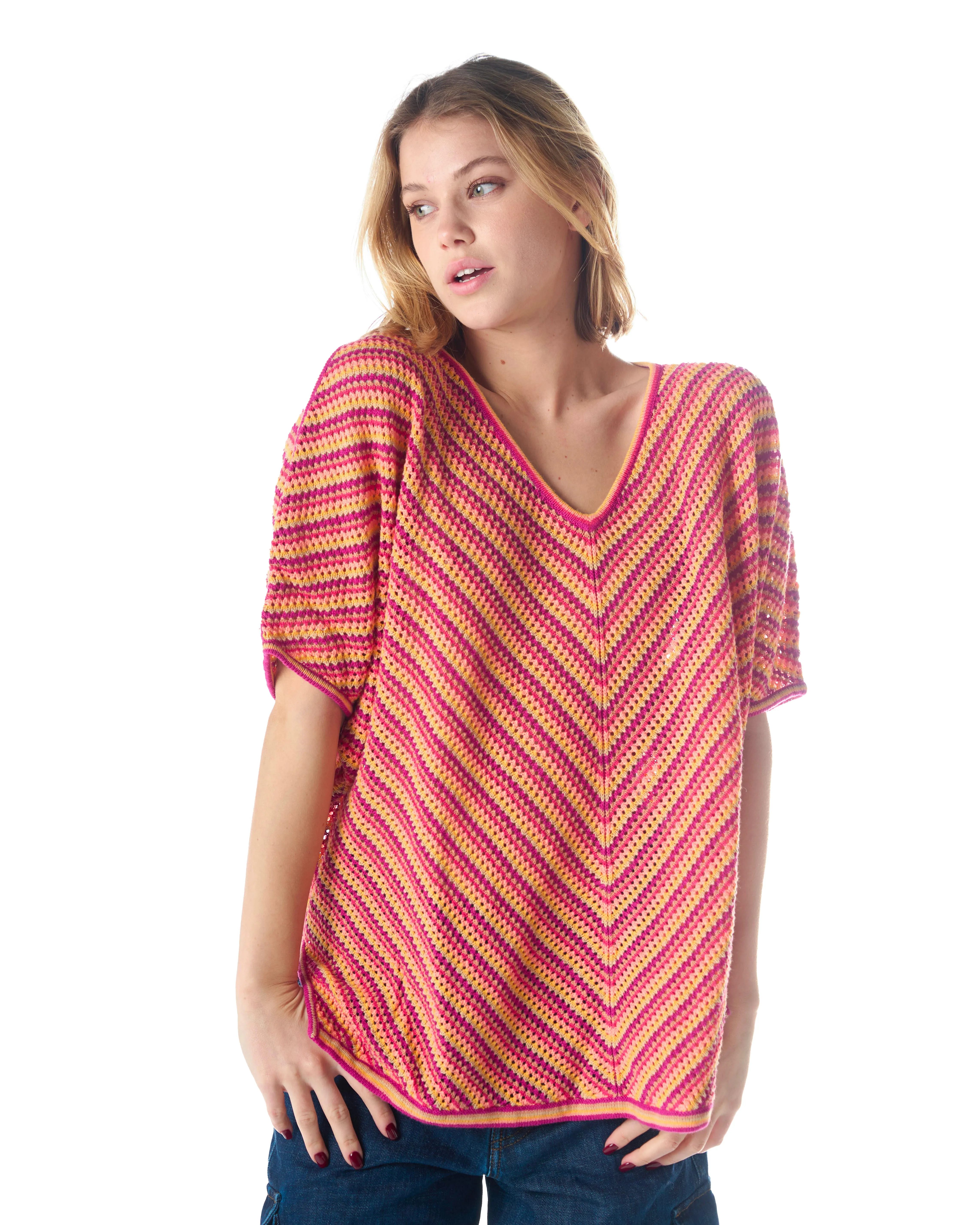 NOT SHY PONCHO CROCHET