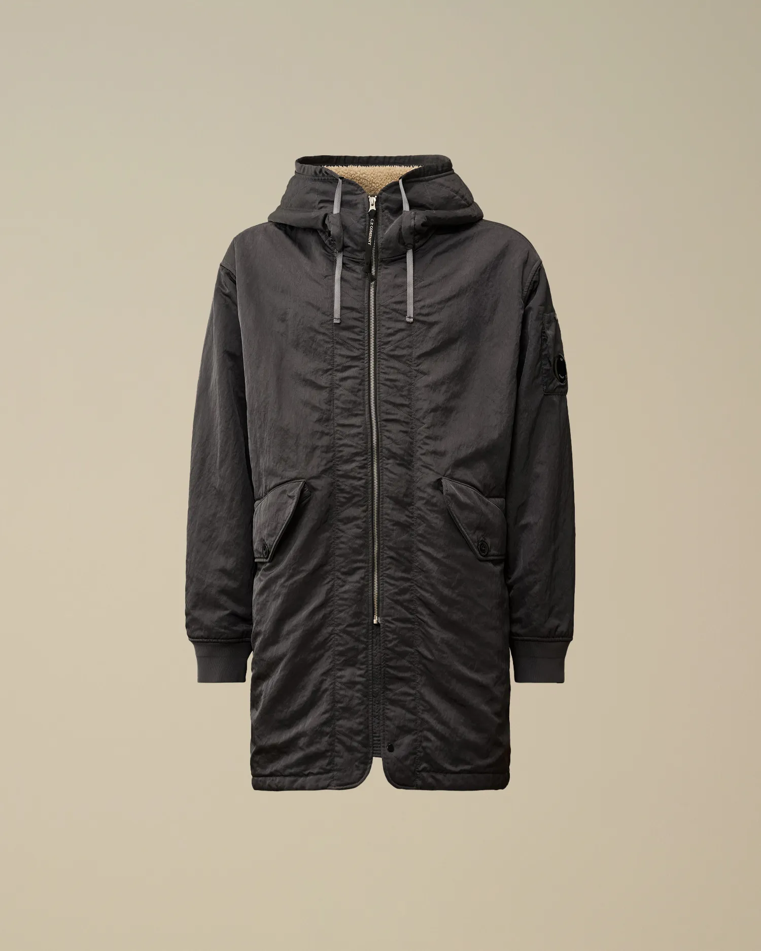 Nylon B Lined Hooded Parka
