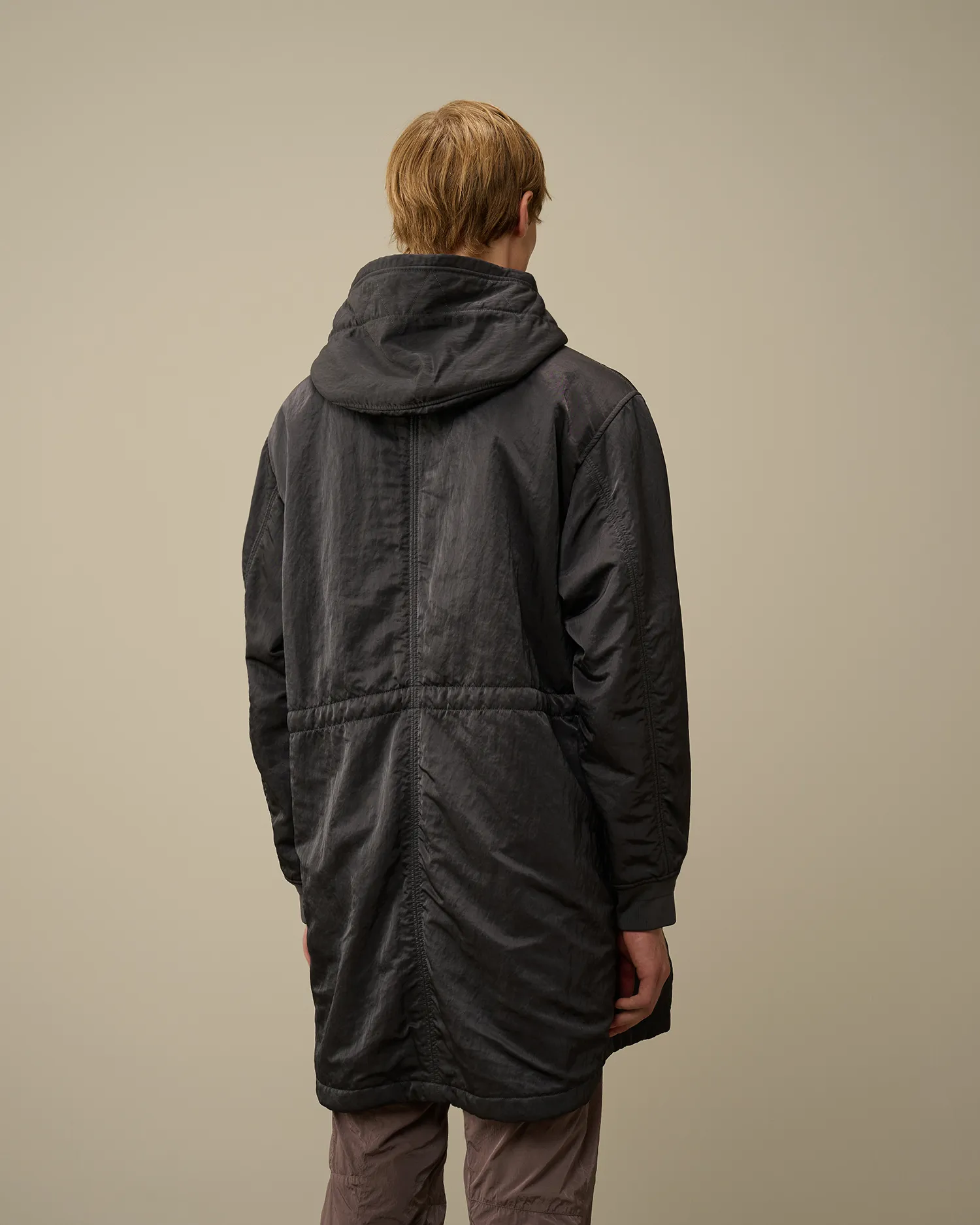 Nylon B Lined Hooded Parka