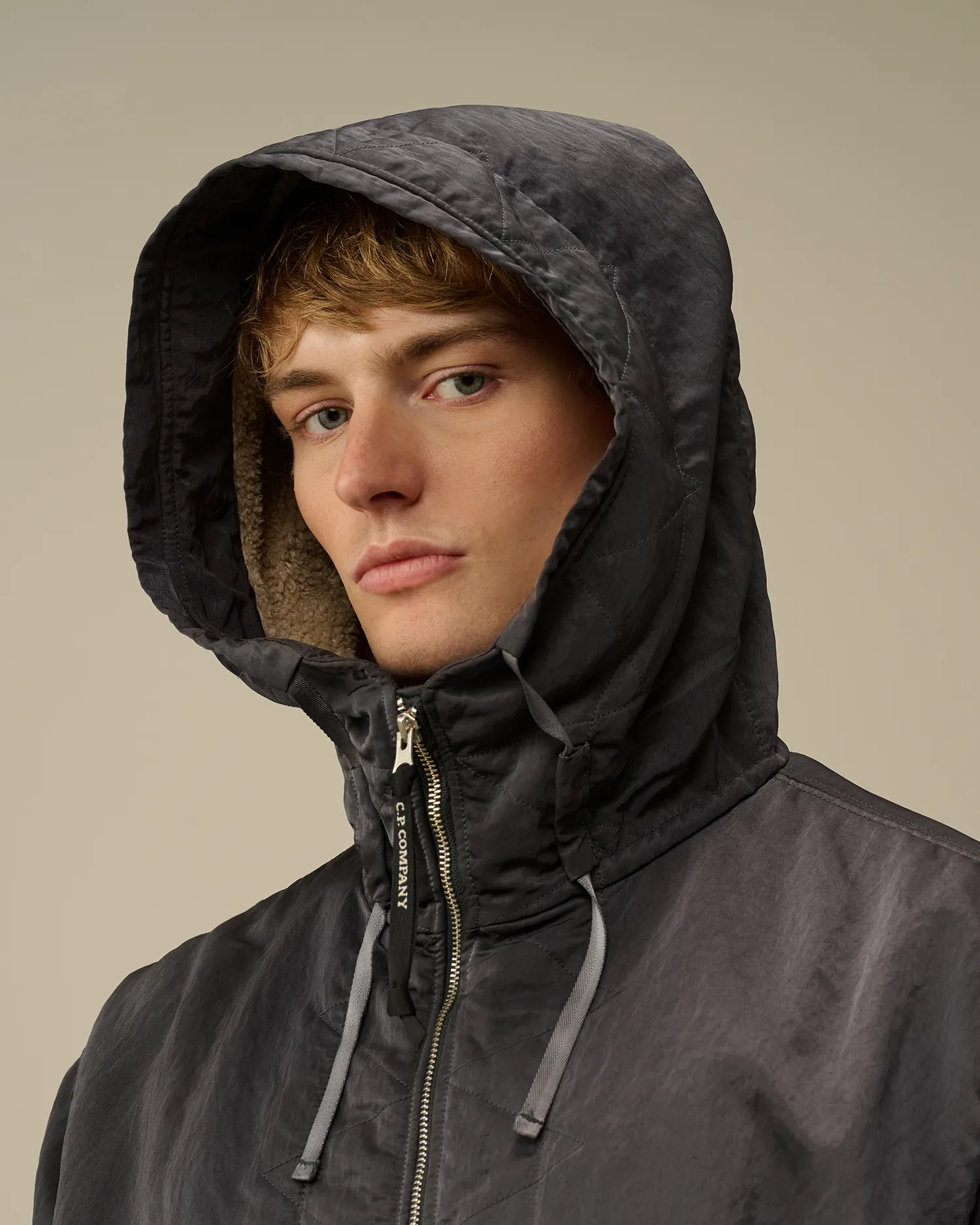 Nylon B Lined Hooded Parka