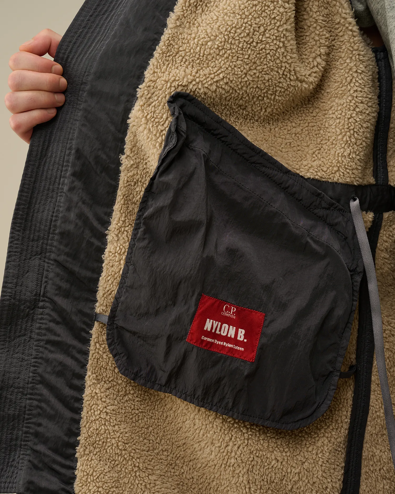 Nylon B Lined Hooded Parka