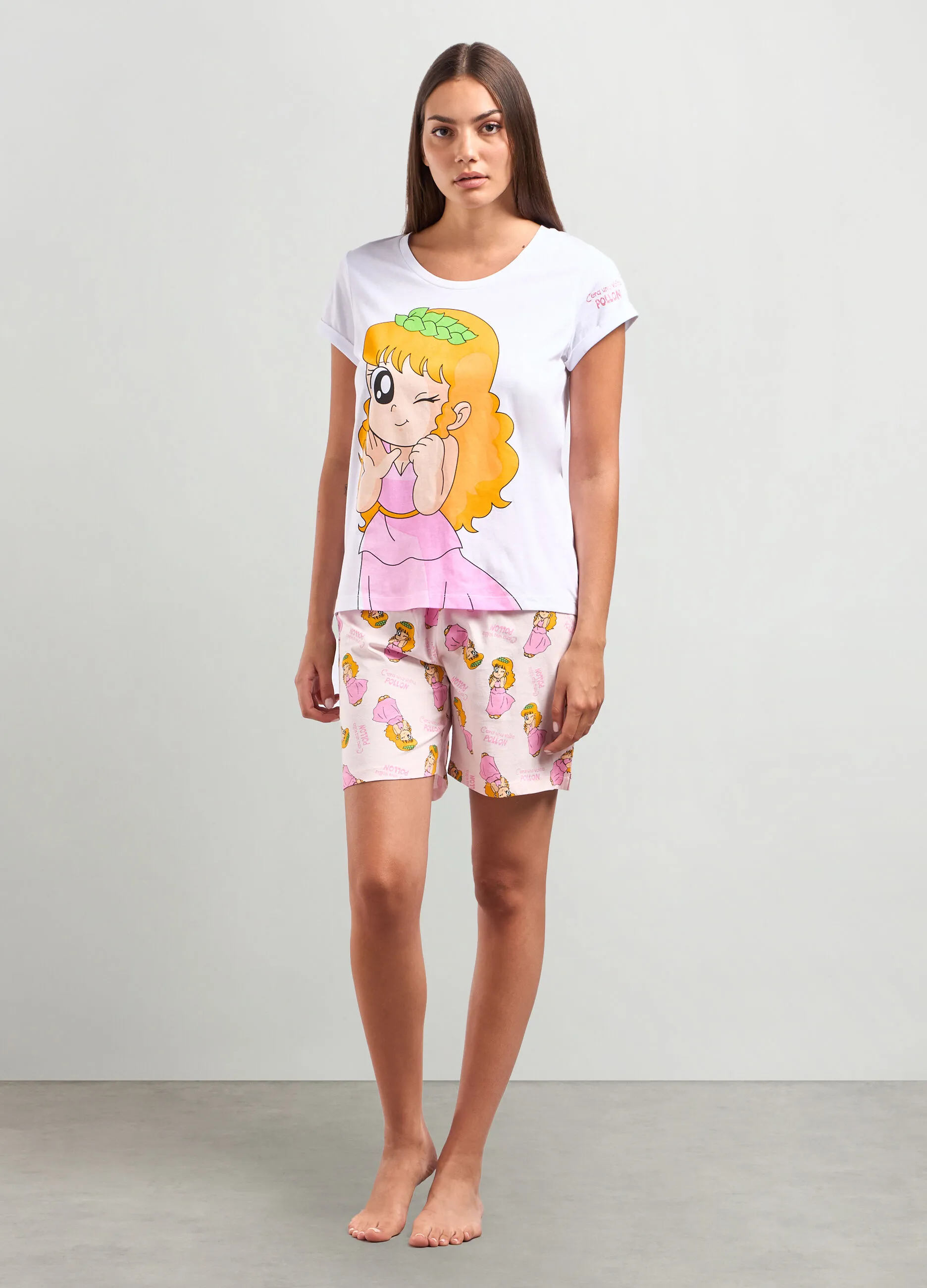 NYMOS  Set pigiama in puro cotone donna