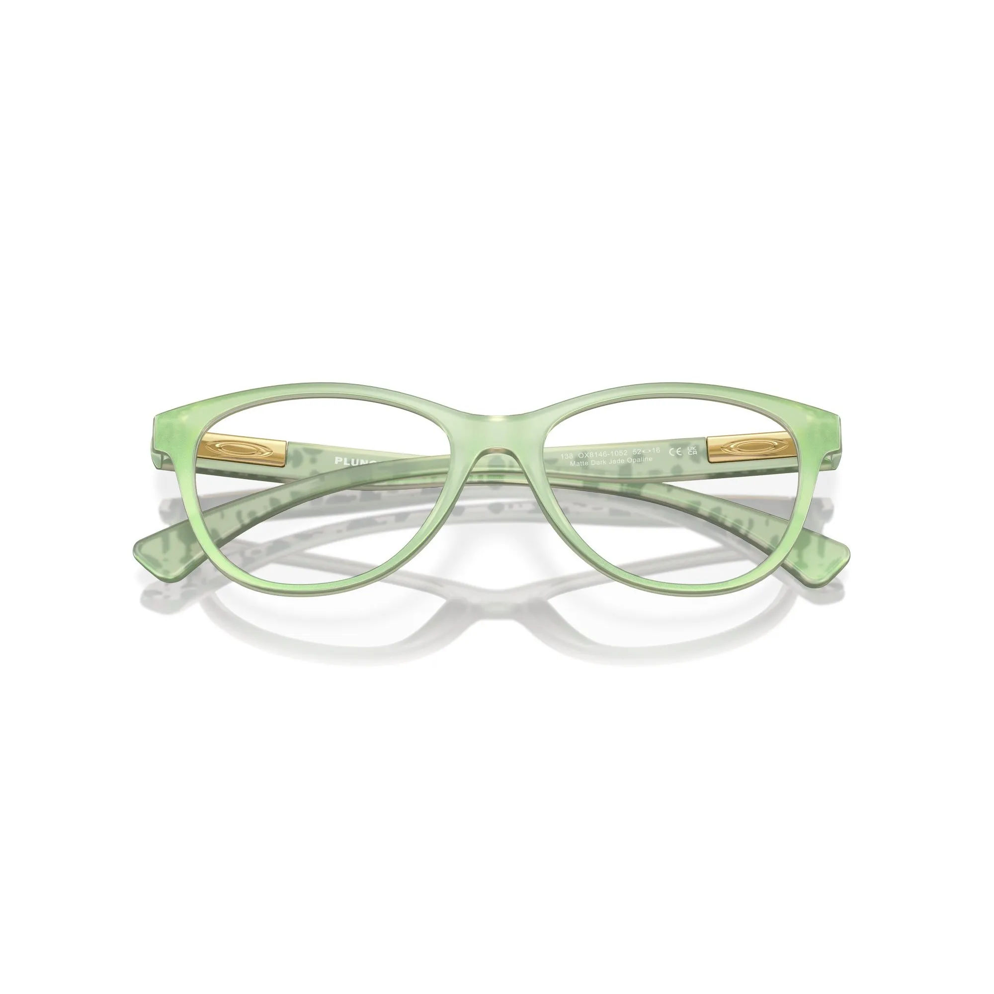   Oakley OX 8146 Plungeline 814610 Giada Scuro Opaco Opalino | Occhiale Da Vista Donna 