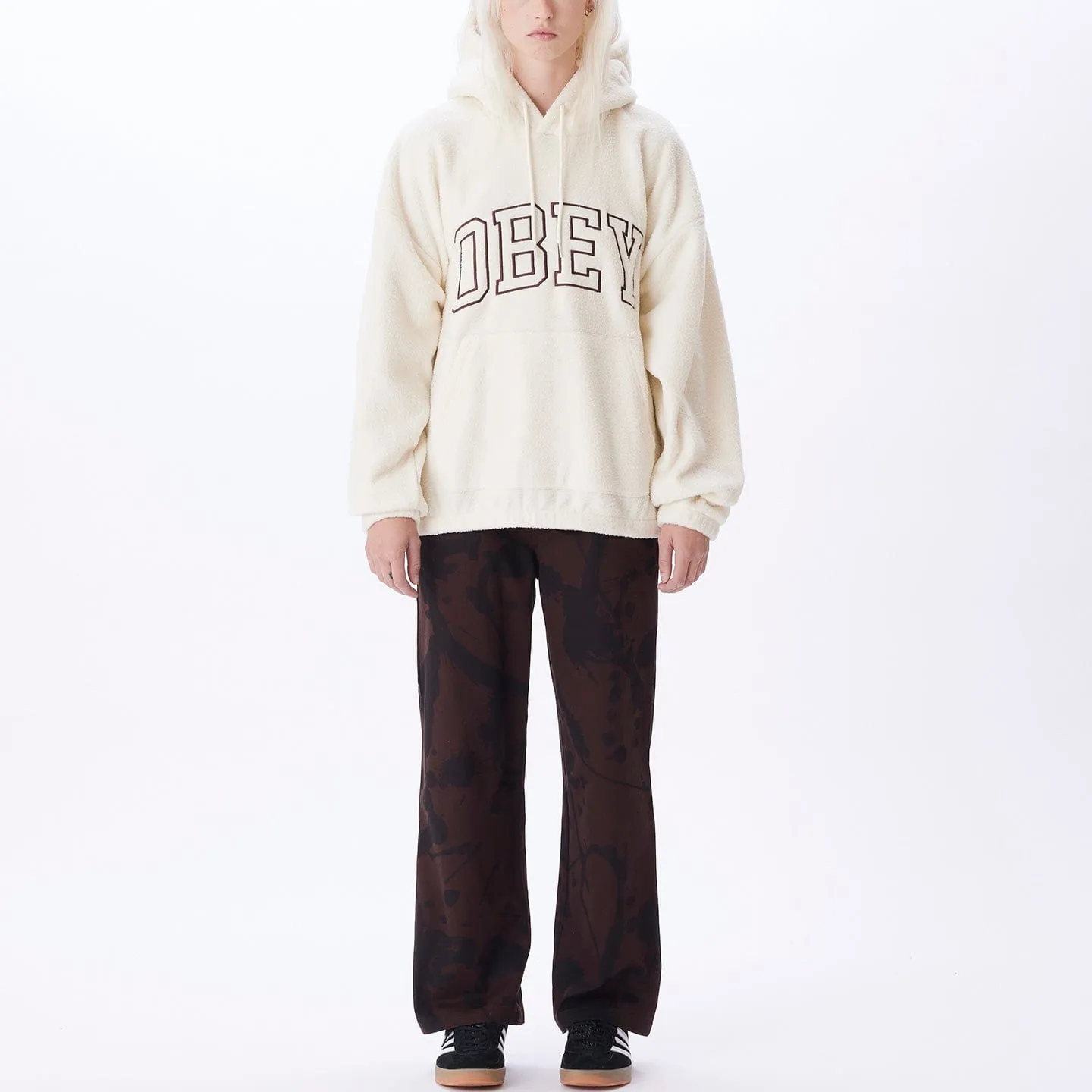 OBEY COLLEGIATE HOOD FLEECE